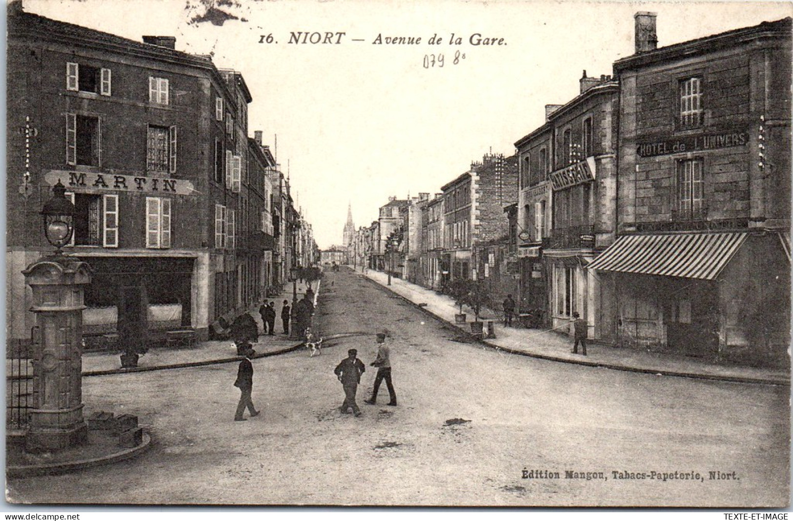 79 NIORT - Vue De L'avenue De La Gare - - Niort