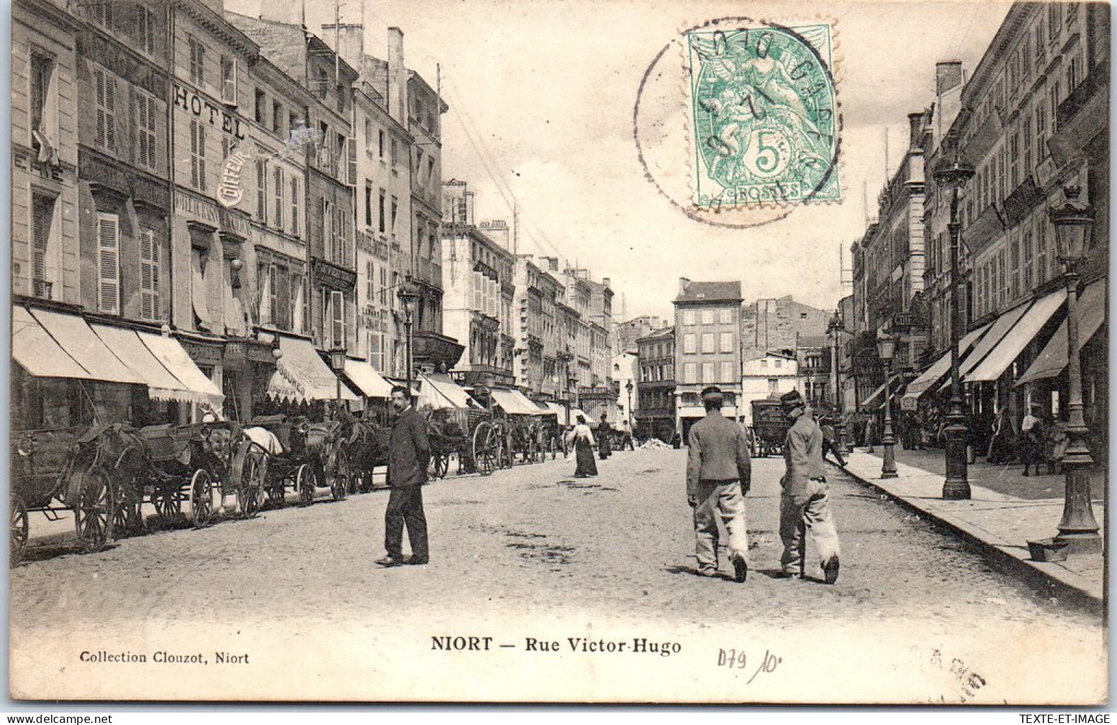 79 NIORT - Vue De La Rue Victor Hugo -  - Niort