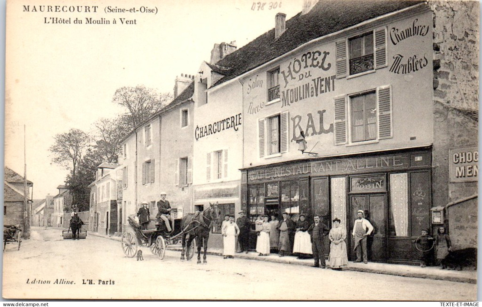 78 MAURECOURT - L'hotel Du Moulin A Vin  - Autres & Non Classés