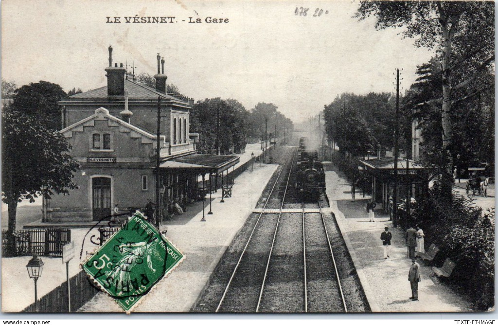 78 LE VESINET - La Gare -  - Le Vésinet
