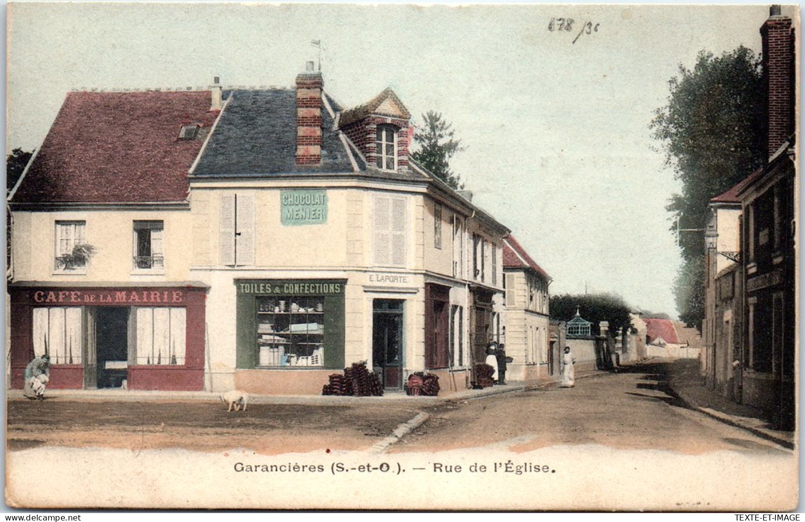 78 GARANCIERES - La Rue De L'eglise -  - Other & Unclassified