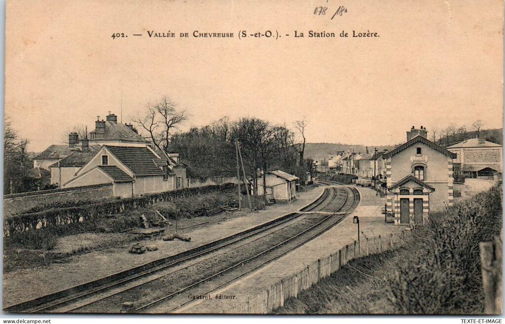 78 - Vallee De Chevreuse - La Station De Lozere. - Andere & Zonder Classificatie