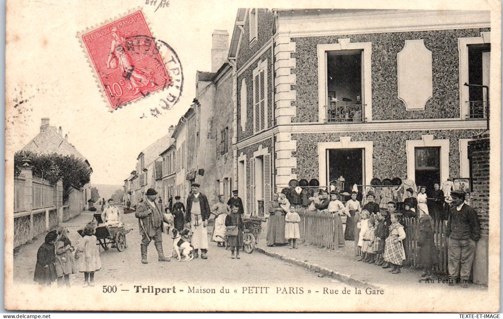 77 TRILPORT - Maison Du PETIT PARIS - Rue De La Gare  - Autres & Non Classés