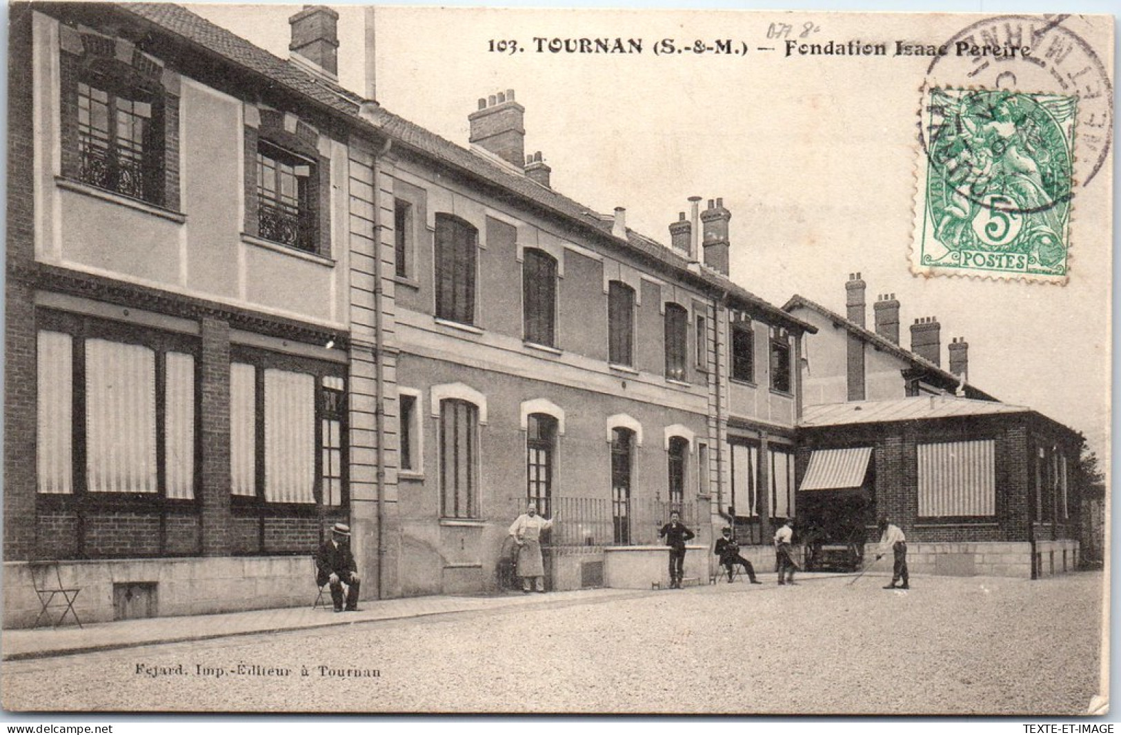 77 TOURNAN - Fondation Isaac Pereire -  - Tournan En Brie
