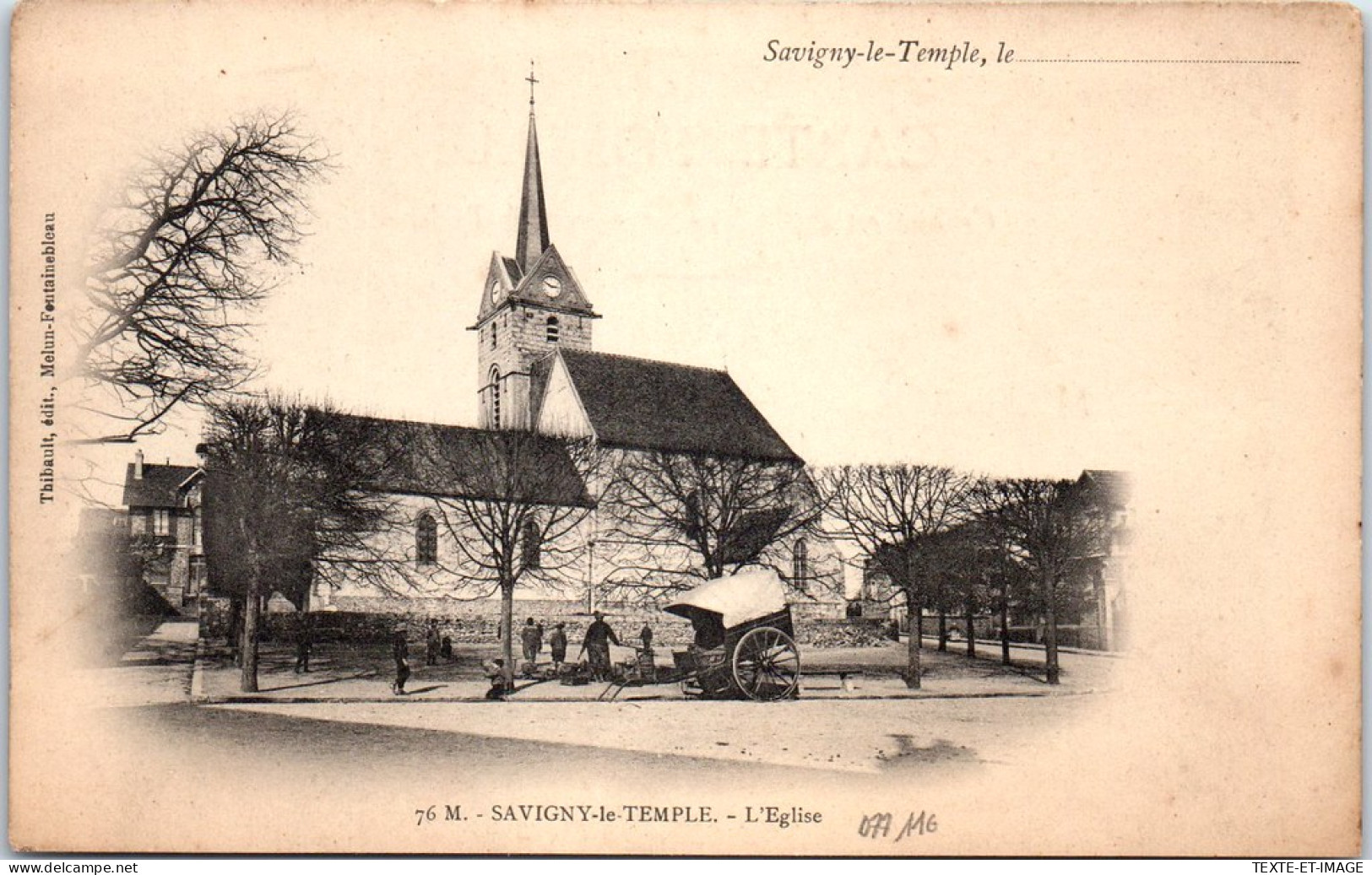 77 SAVIGNY LE TEMPLE - L'eglise -  - Other & Unclassified