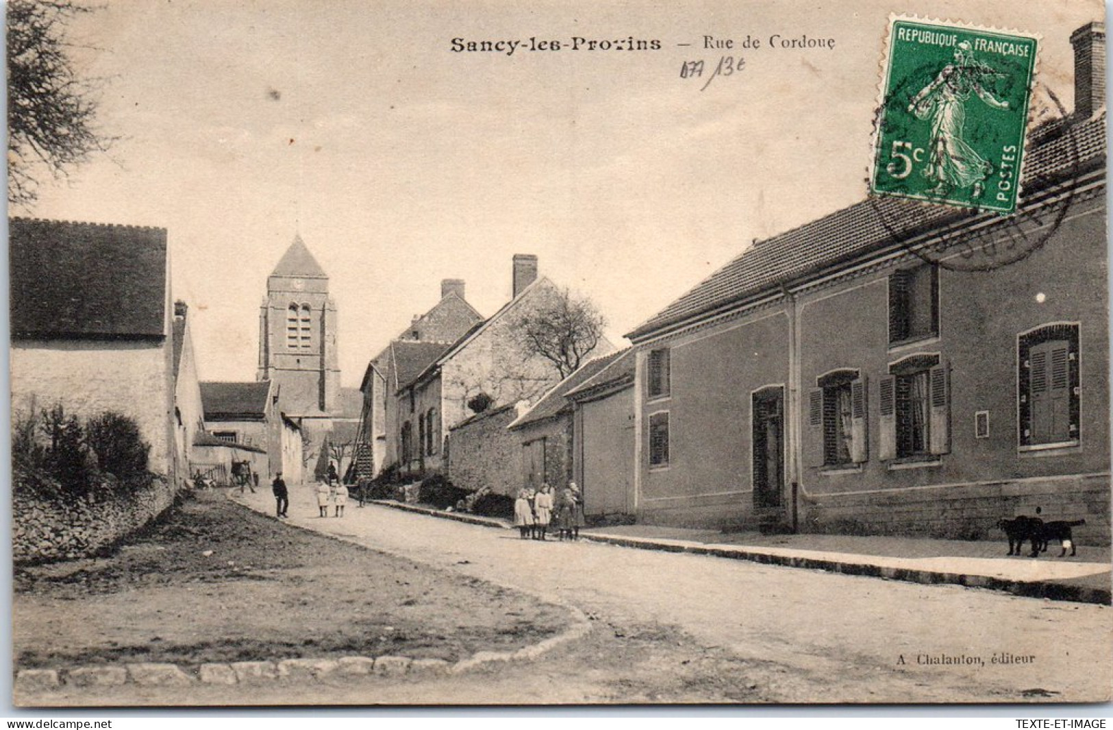 77 SANCY LES PROVINS - Rue De Cordoue  - Andere & Zonder Classificatie