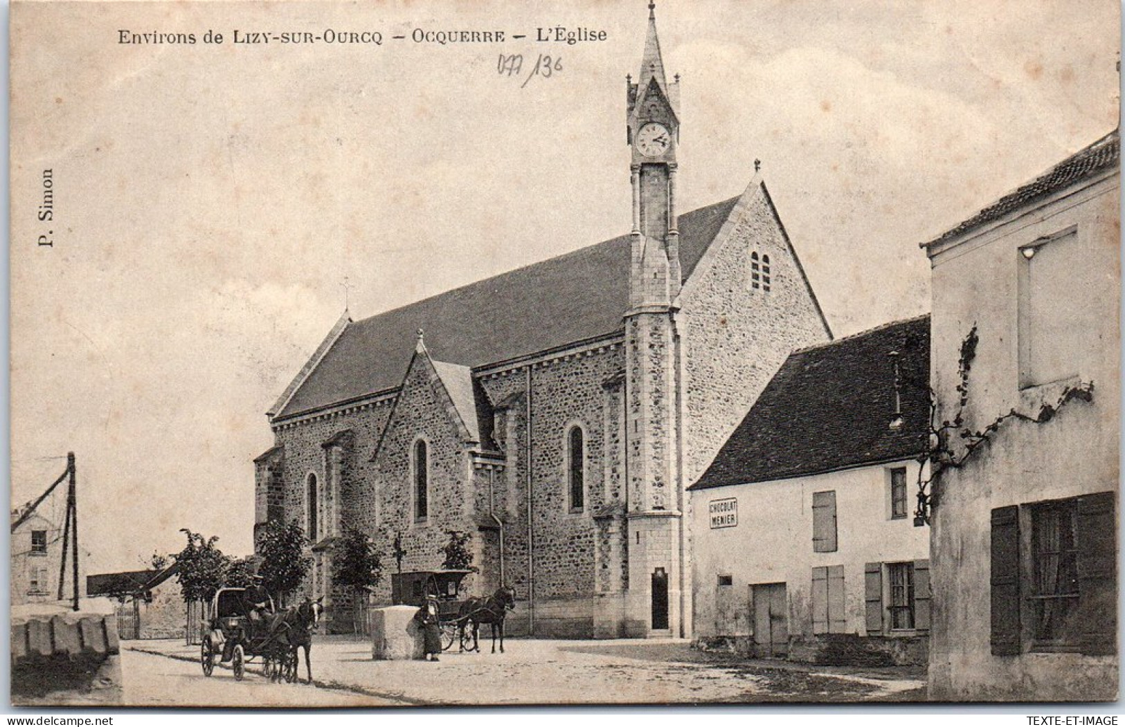 77 OCQUERRE - L'eglise. - Other & Unclassified