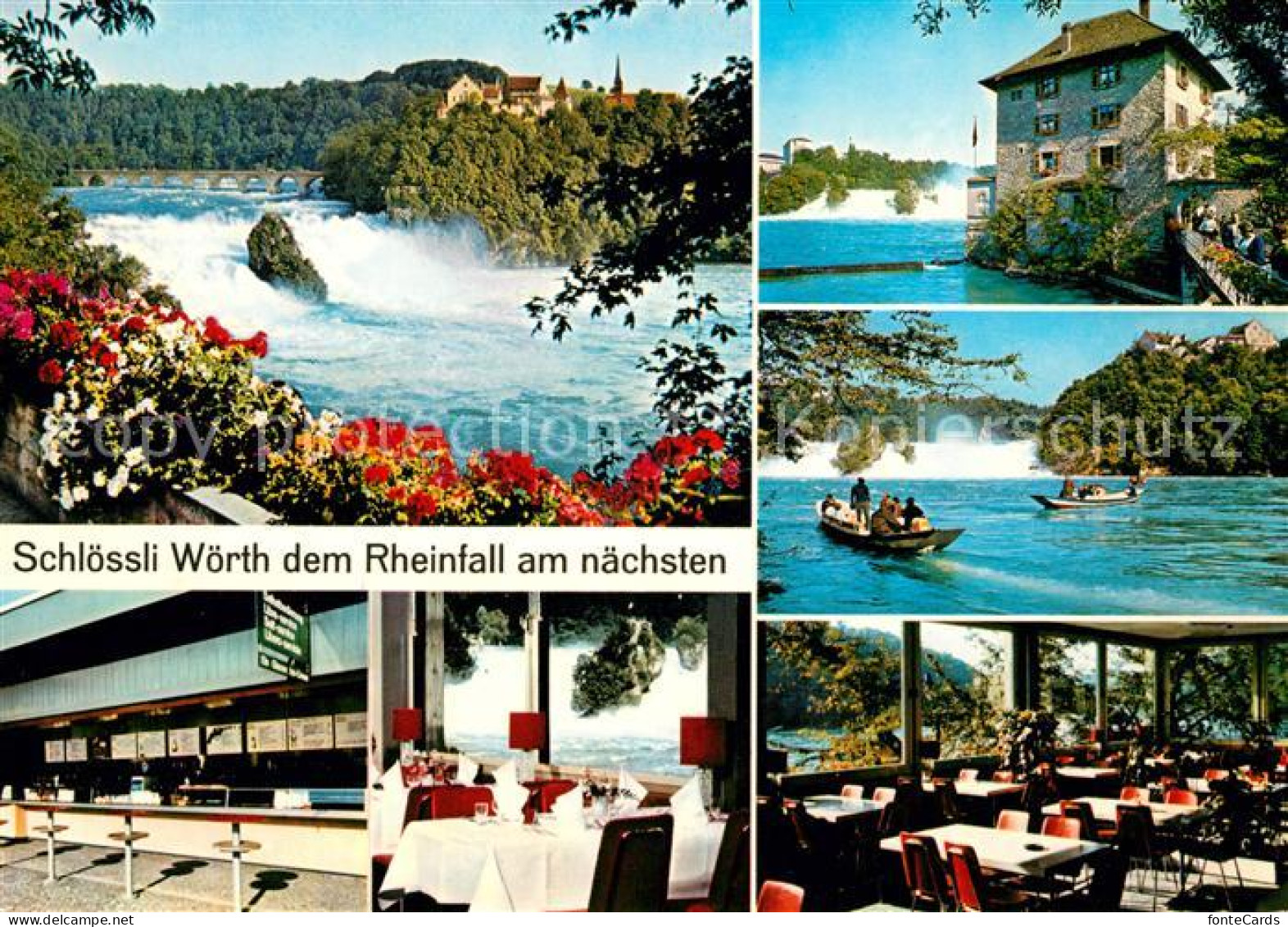 13161777 Neuhausen Rheinfall Schloessli Woerth Restaurant Rheinfall Neuhausen Rh - Sonstige & Ohne Zuordnung