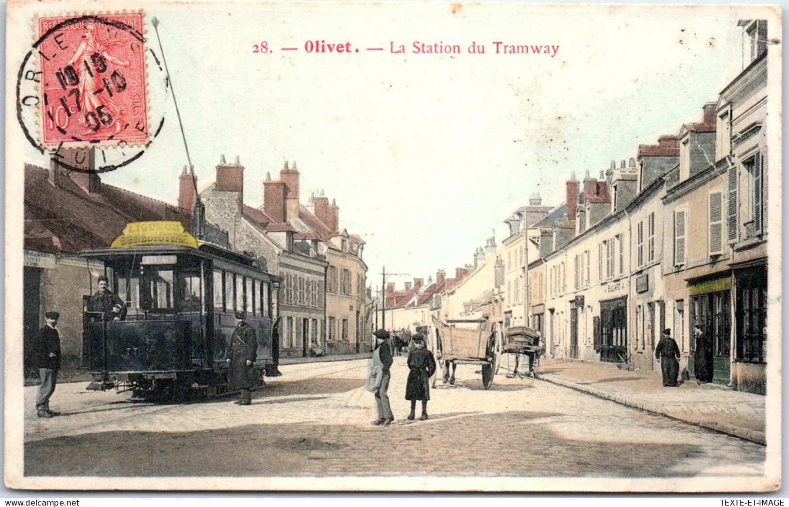 45 OLIVET - La Station Du Tramway (carte Couleurs)  - Altri & Non Classificati