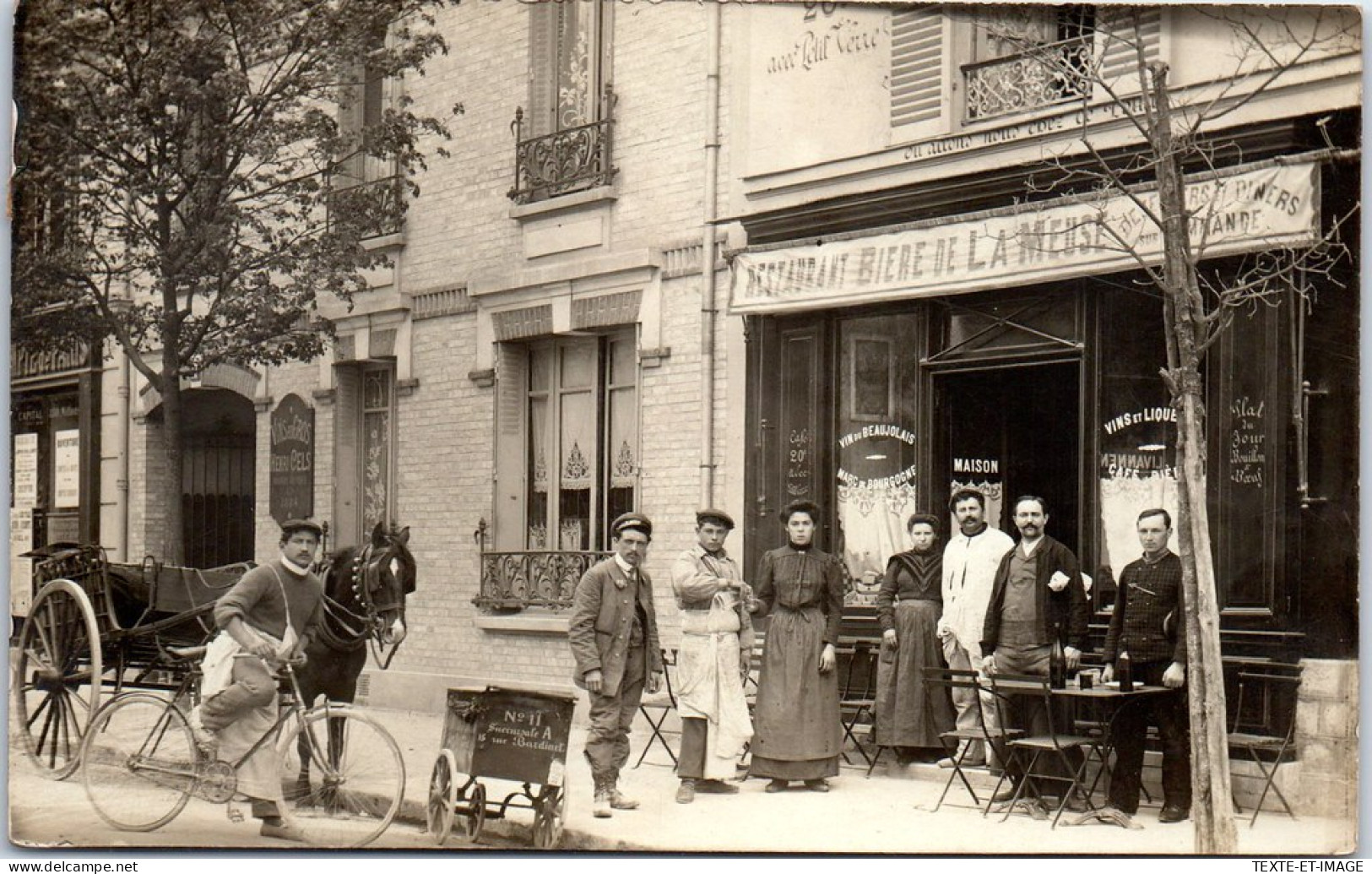 94 SAINT MAUR DES FOSSES - CARTE PHOTO - Cafe 15 Rue Republique  - Saint Maur Des Fosses