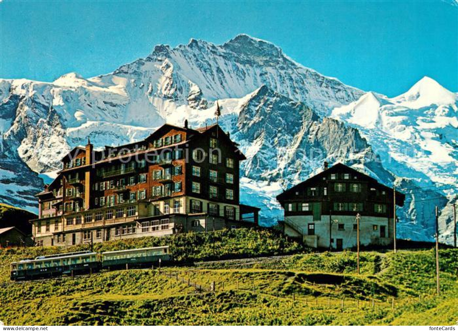 13161157 Kleine Scheidegg Interlaken Berghotels Zug Jungfrau Berner Alpen Kleine - Other & Unclassified
