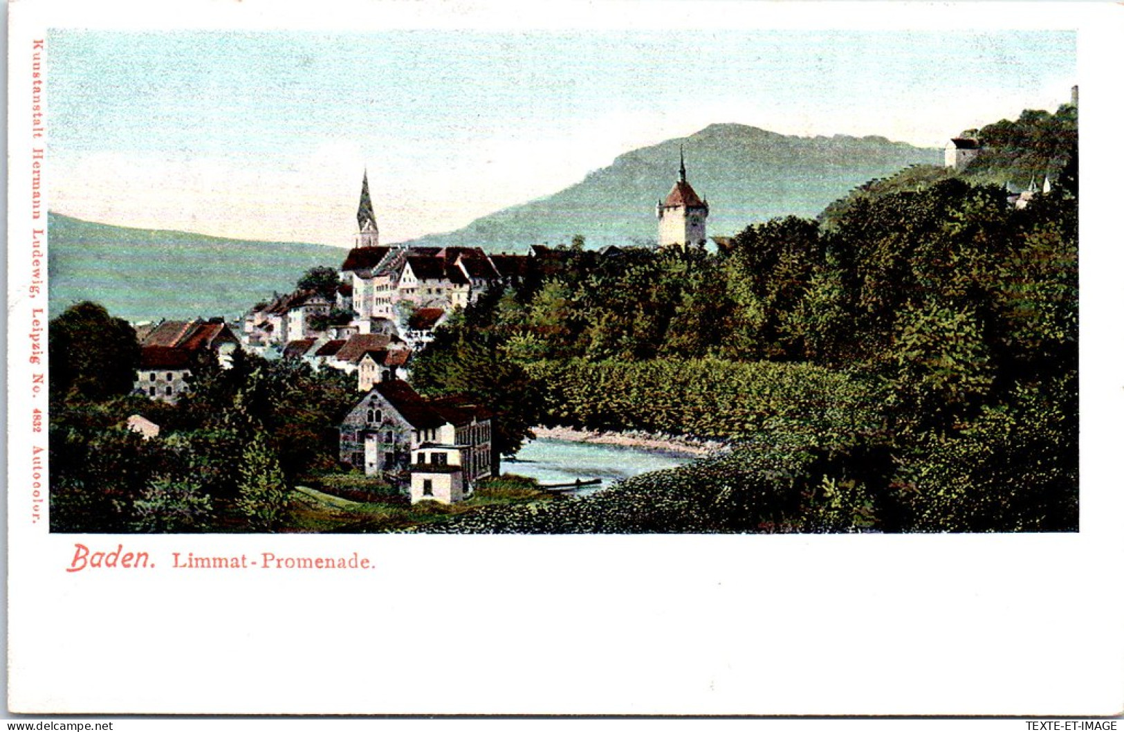 SUISSE - ARGOVIE - BADEN - Limmat Promenade. - Other & Unclassified