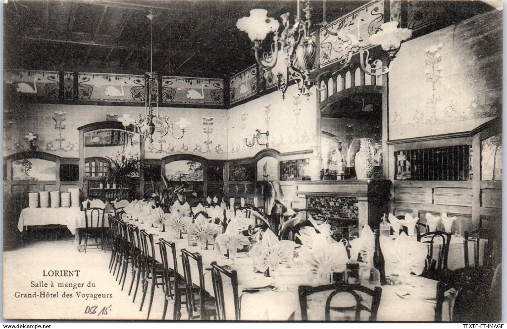 56 LORIENT - Salle A Manger Du Grand Hotel Des Voyageurs - Lorient