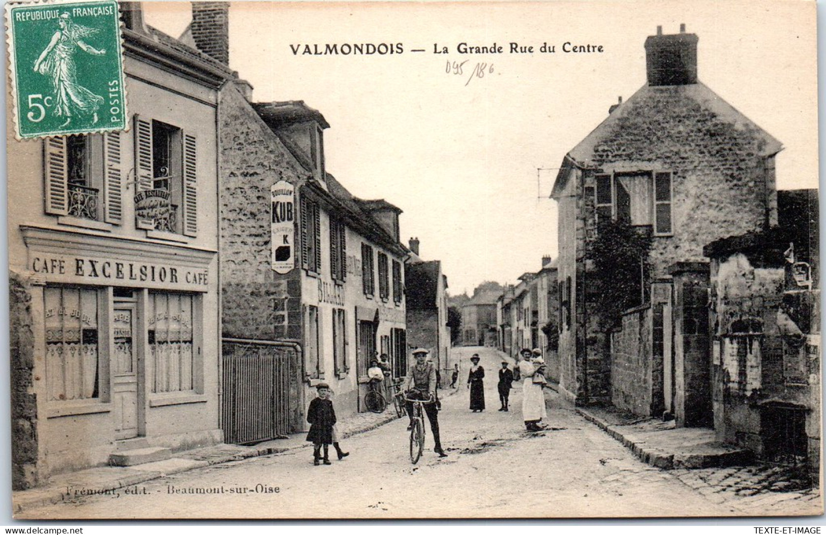 95 VAMONDOIS - La Grande Rue Du Centre  - Other & Unclassified