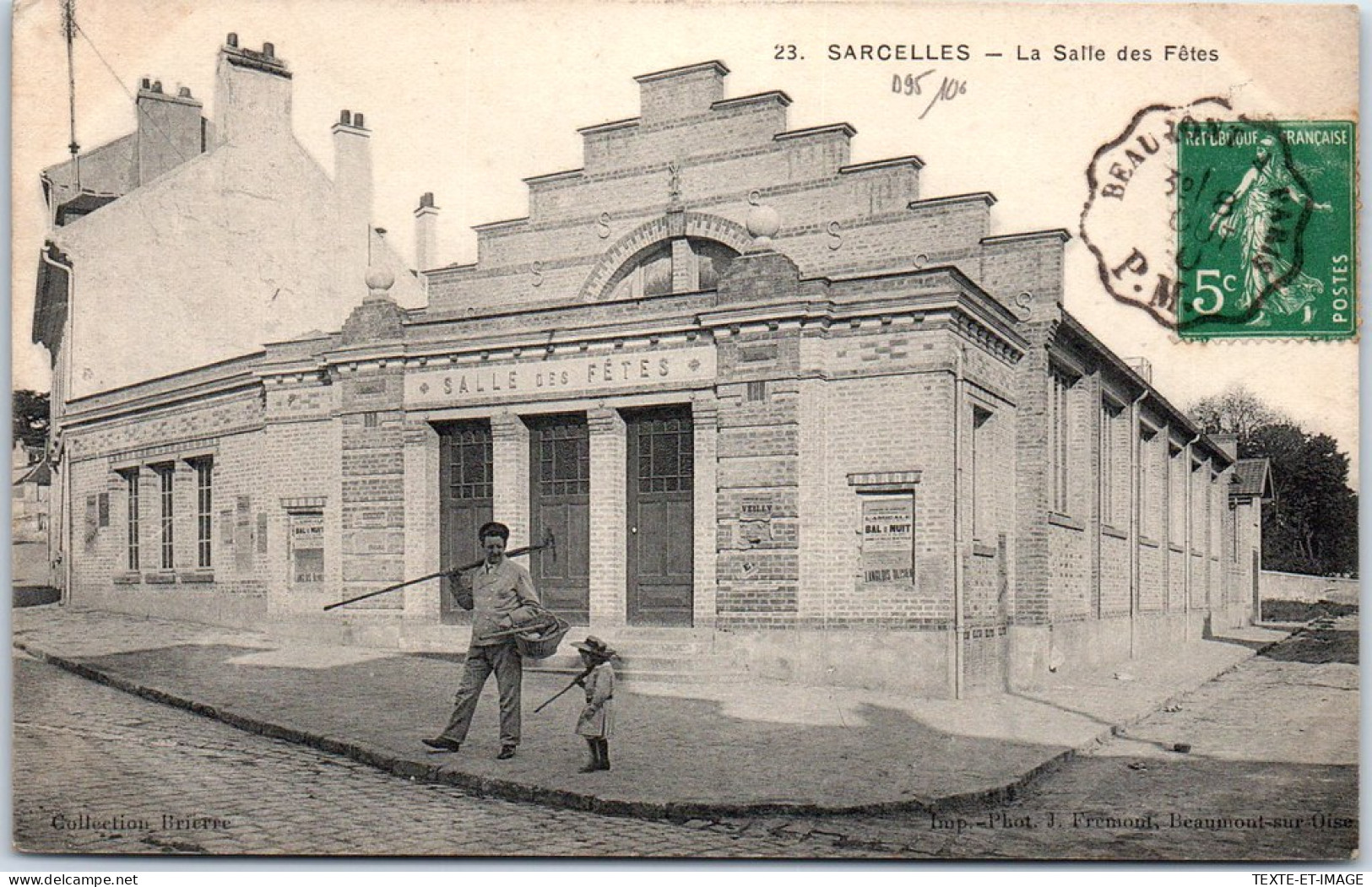 95 SARCELLES - La Salle Des Fetes  - Sarcelles