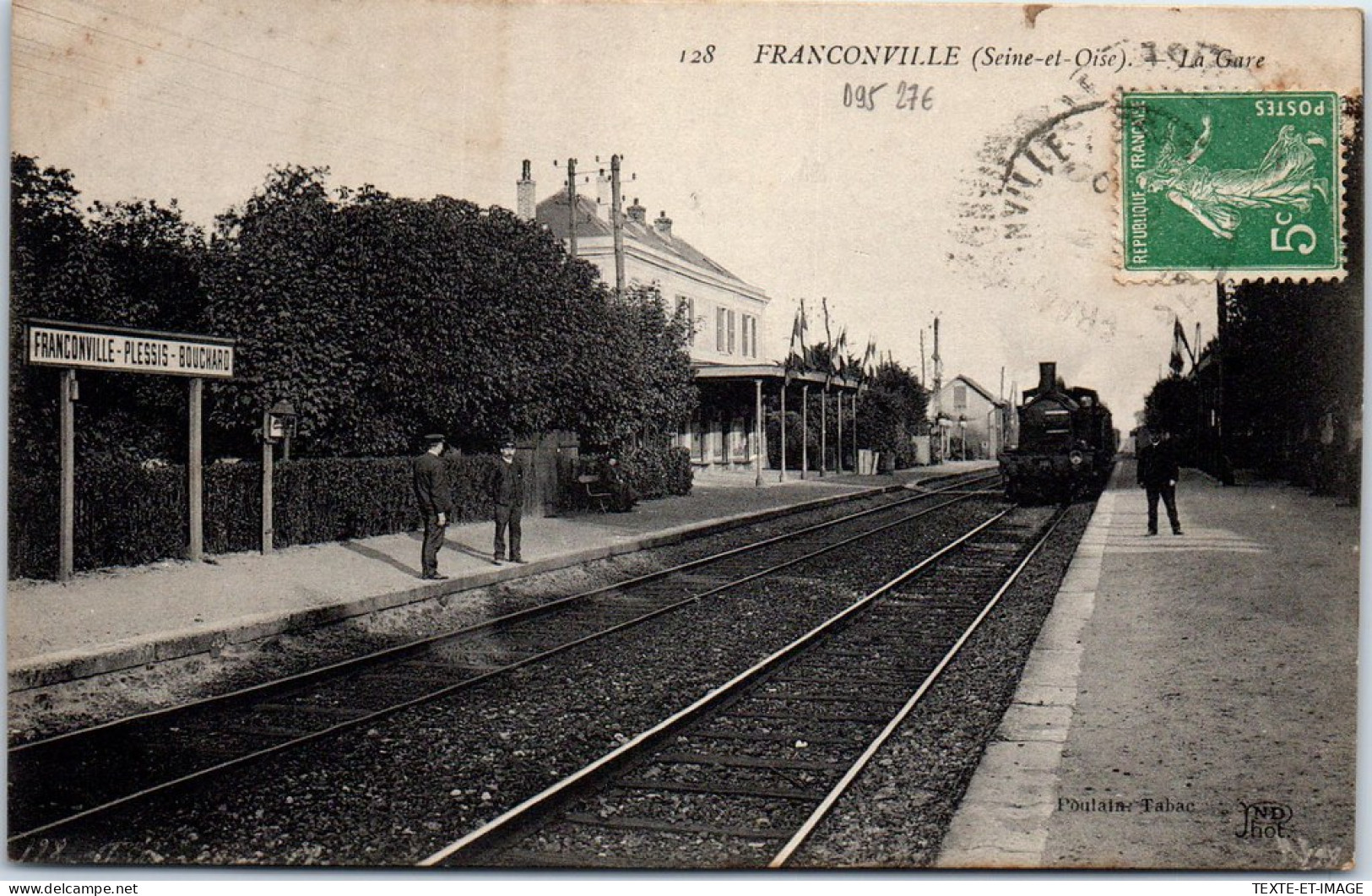 95 FRANCONVILLE - Vue De L'interieur De La Gare  - Franconville