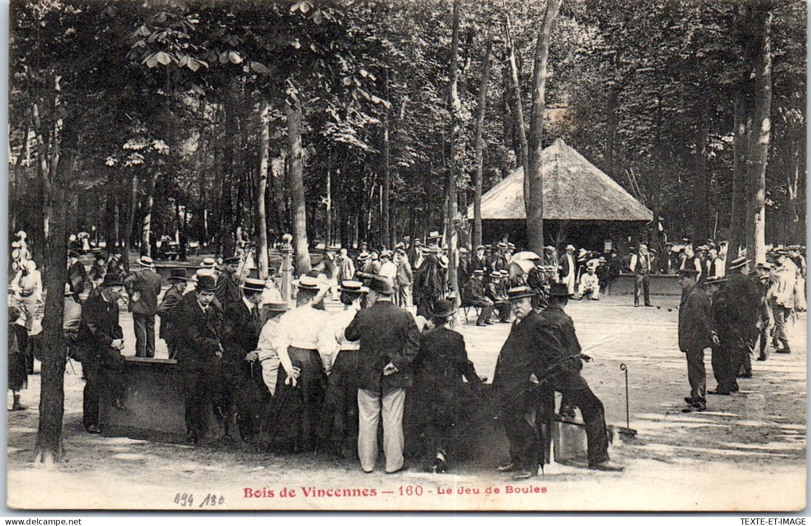 94 VINCENNES - Le Bois - Le Jeu De Boules. - Vincennes