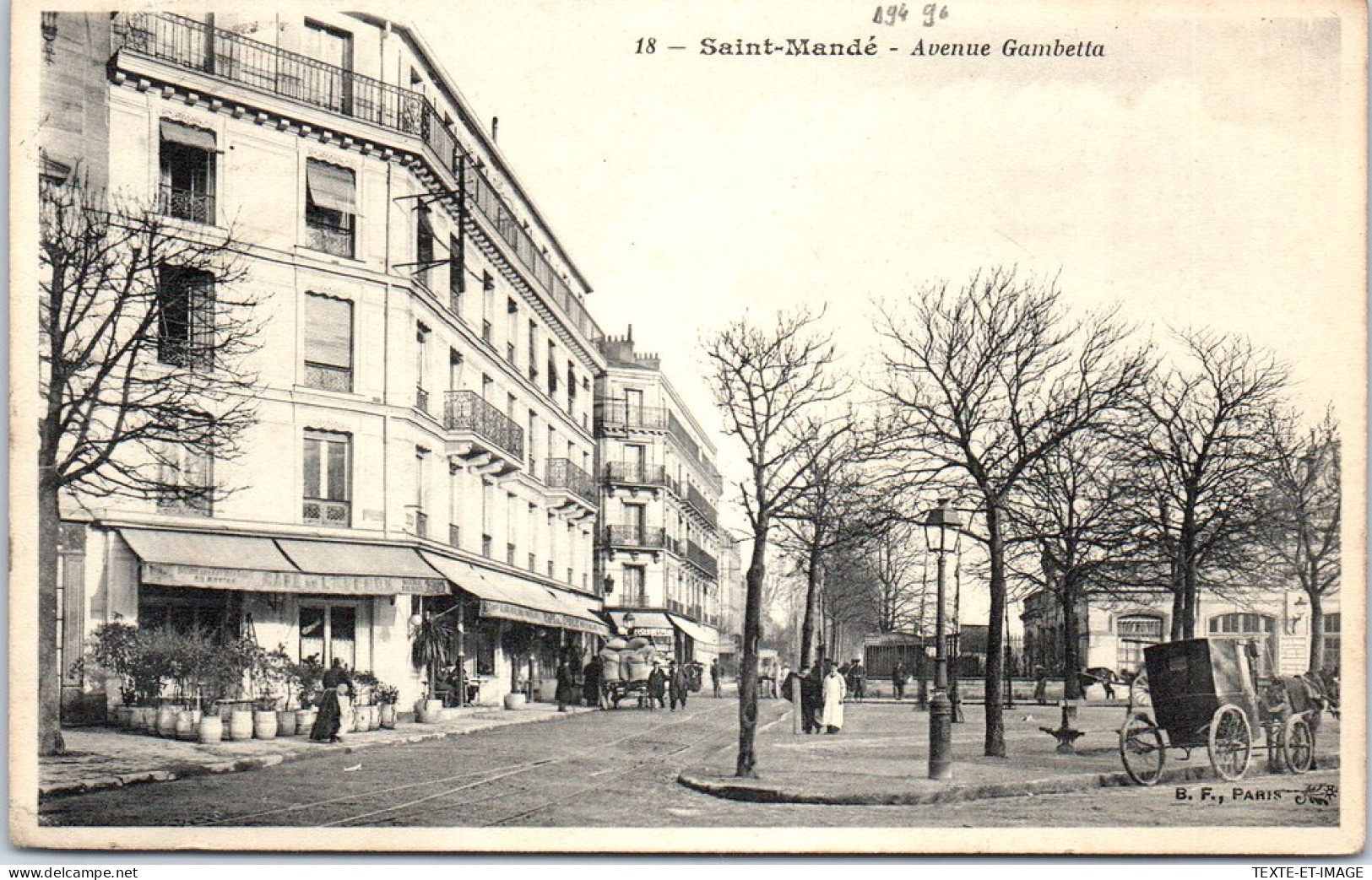 94 SAINT MANDE - Avenue Gambetta  - Saint Mande