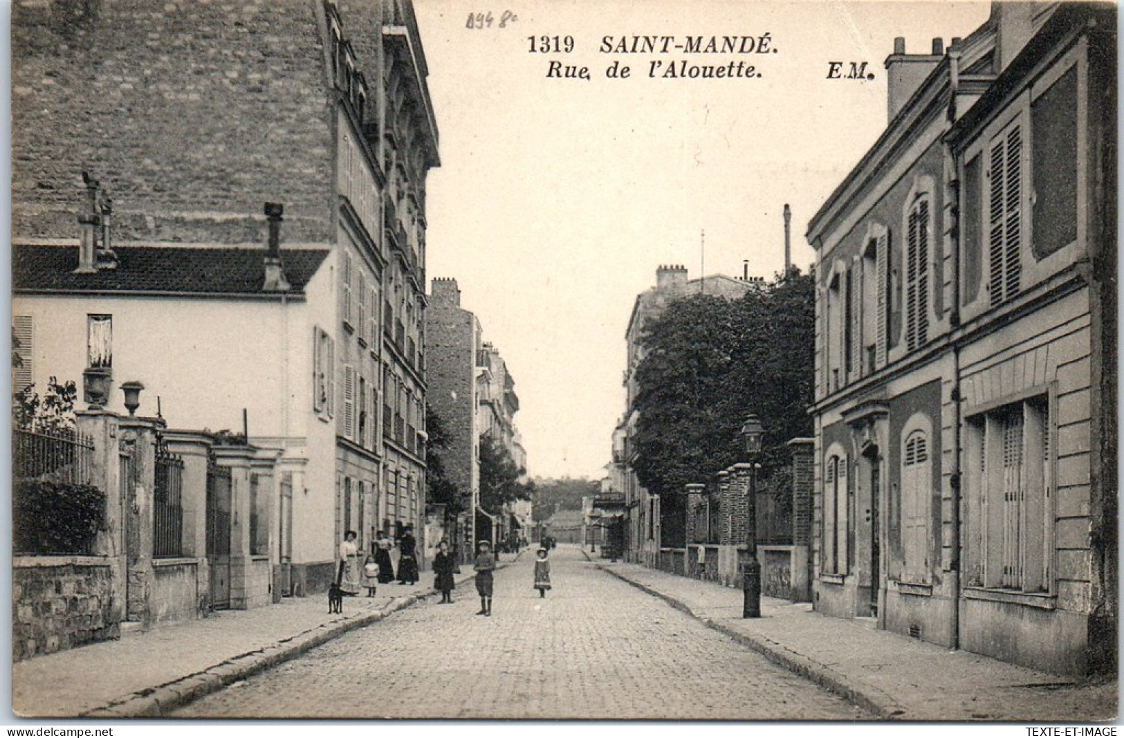 94 SAINT MANDE - La Rue De L'alouette. - Saint Mande