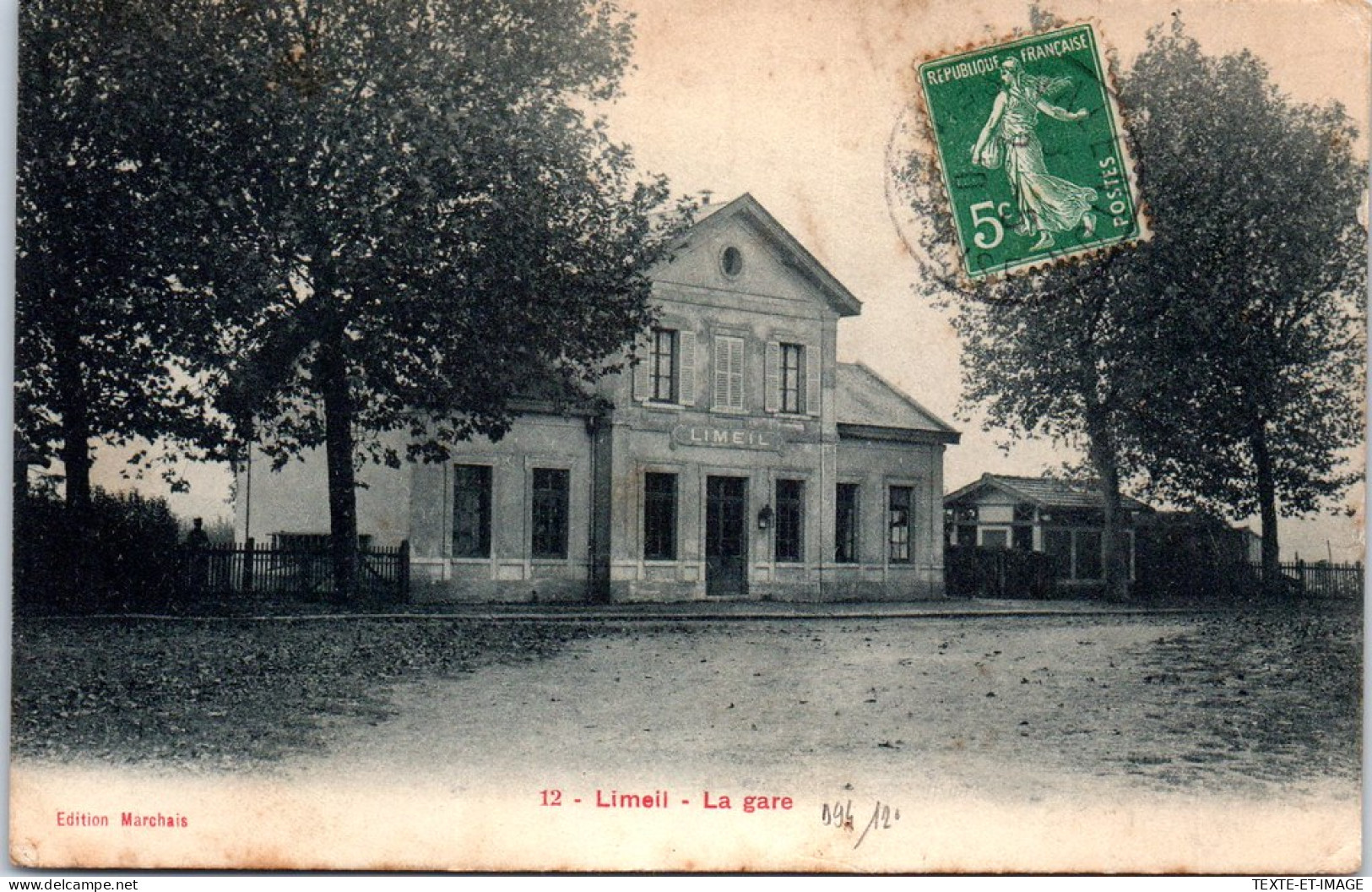 94 LIMEIL BREVANNES - Vue De La Gare. - Limeil Brevannes