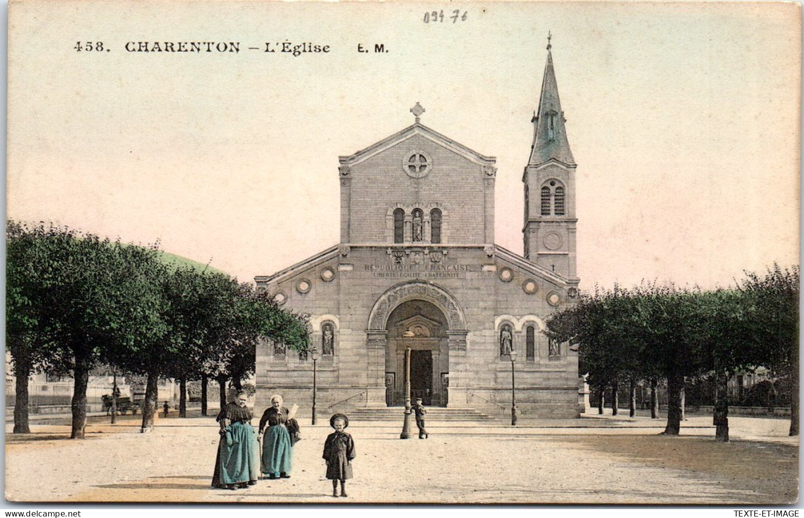 94 CHARENTON - L'eglise. - Charenton Le Pont