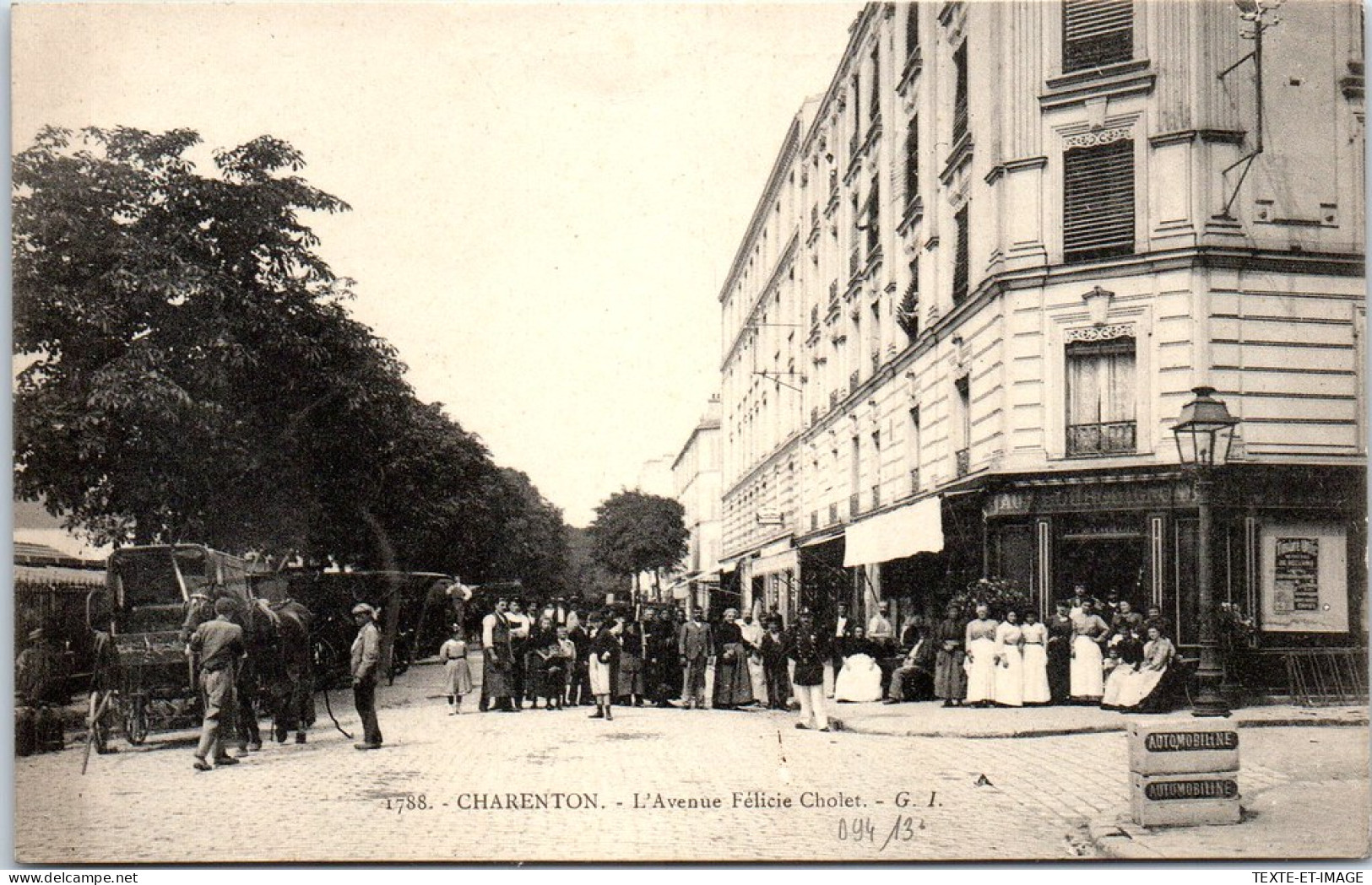 94 CHARENTON - L'avenue Felicie Cholet. - Charenton Le Pont