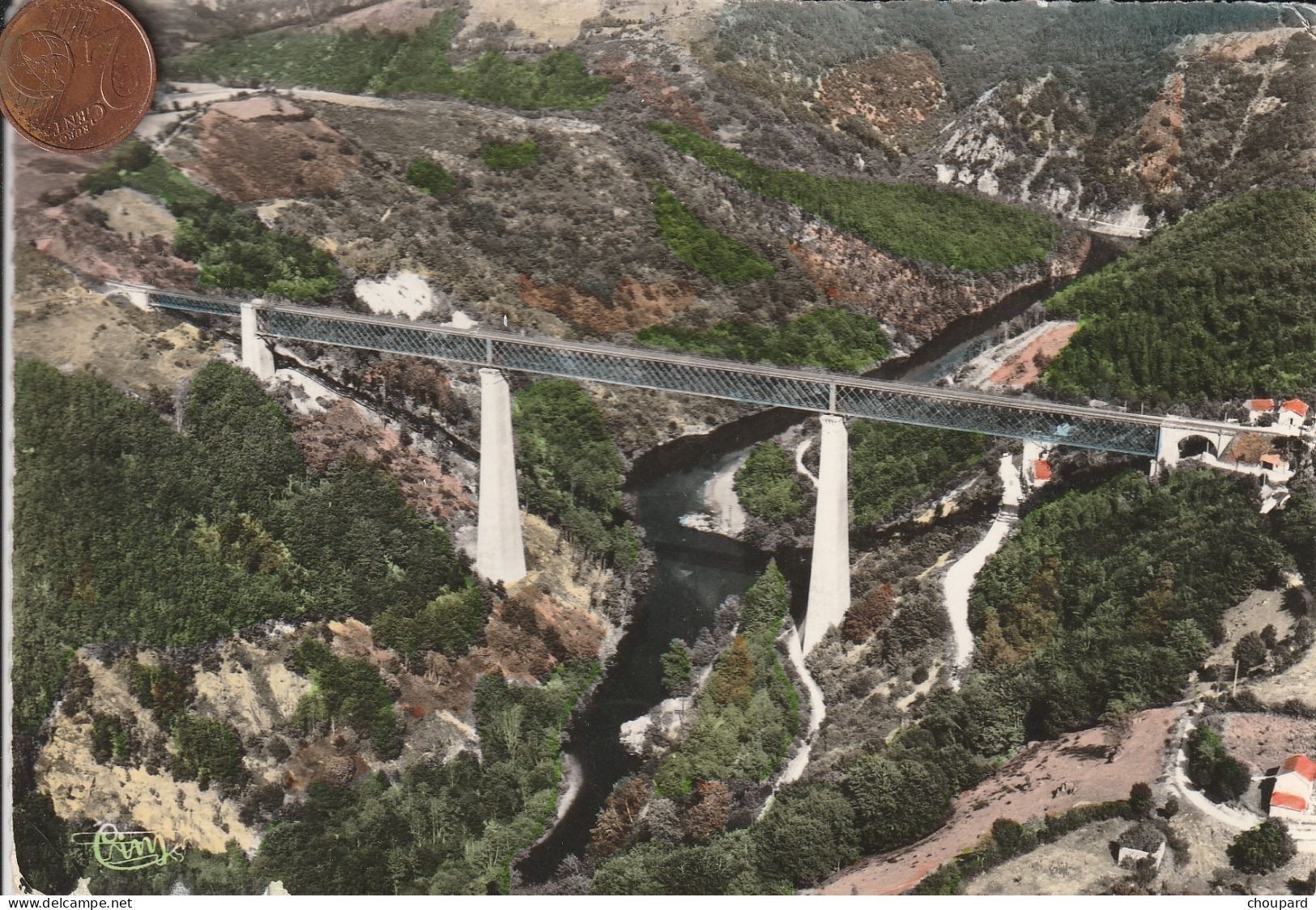 63 - Carte Postale Ancienne De  LES FADES  Vue Aérienne - Autres & Non Classés