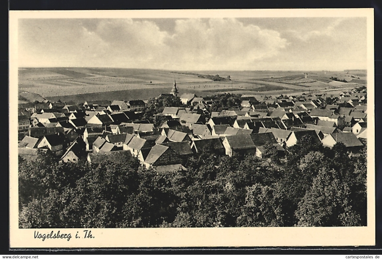 AK Vogelsberg I. Th., Blick Auf Den Ort  - Andere & Zonder Classificatie