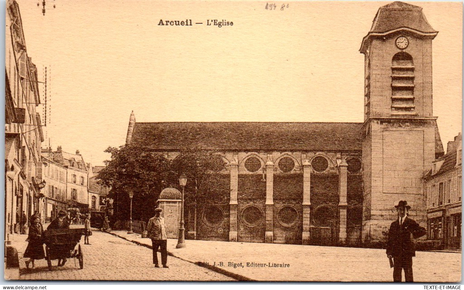 94 ARCUEIL CACHAN - Vue Sur L'eglise. - Arcueil