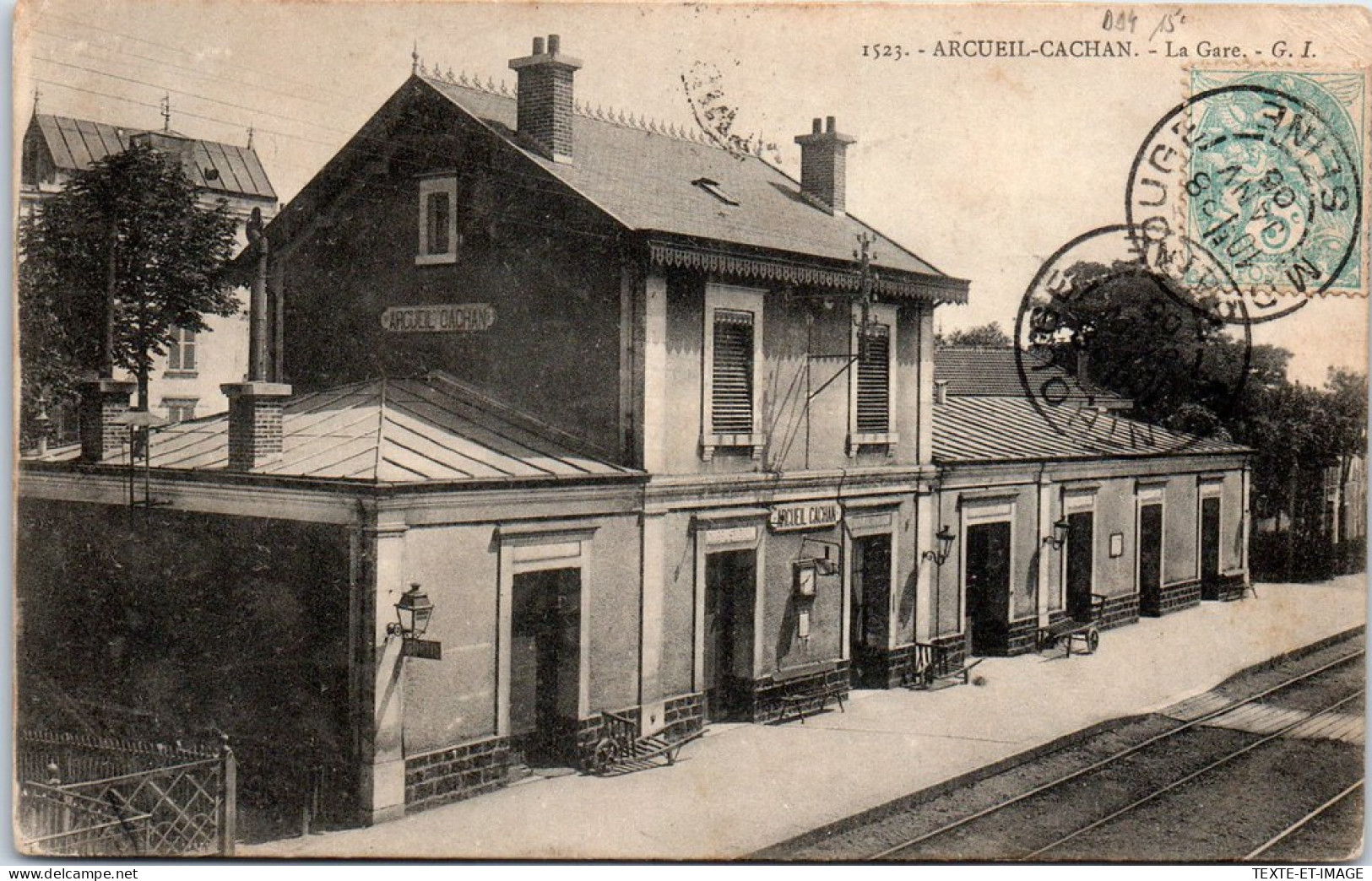 94 ARCUEIL CACHAN - Vue De La Gare (interieur) - Arcueil