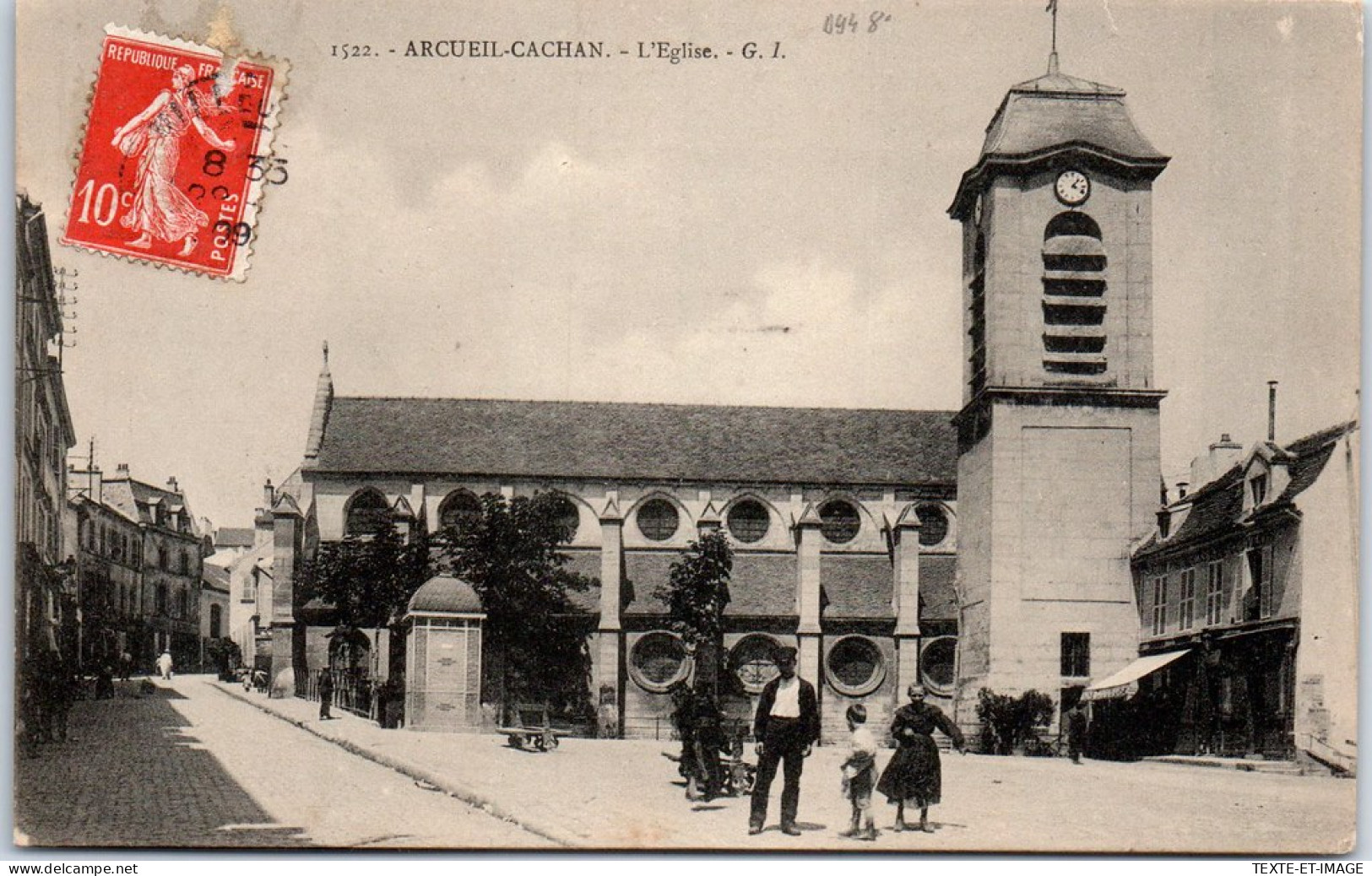 94 ARCUEIL CACHAN - L'eglise. - Arcueil