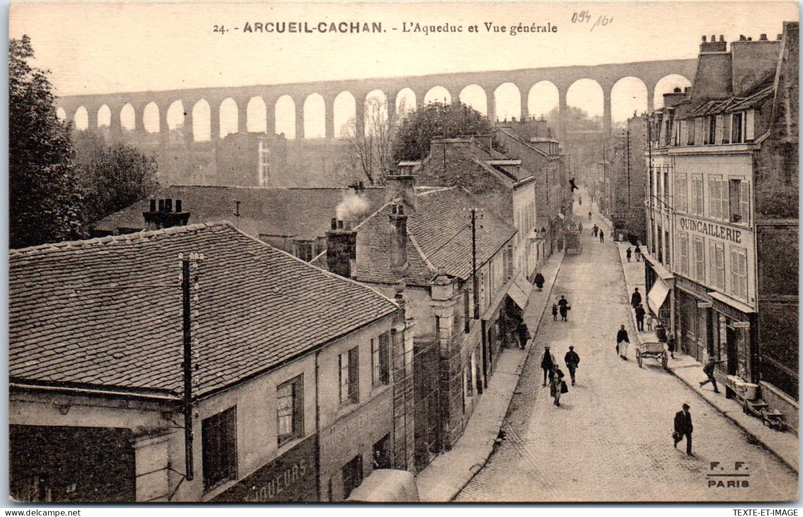 94 ARCUEIL CACHAN - L'acqueduc Et Vue Generale. - Arcueil