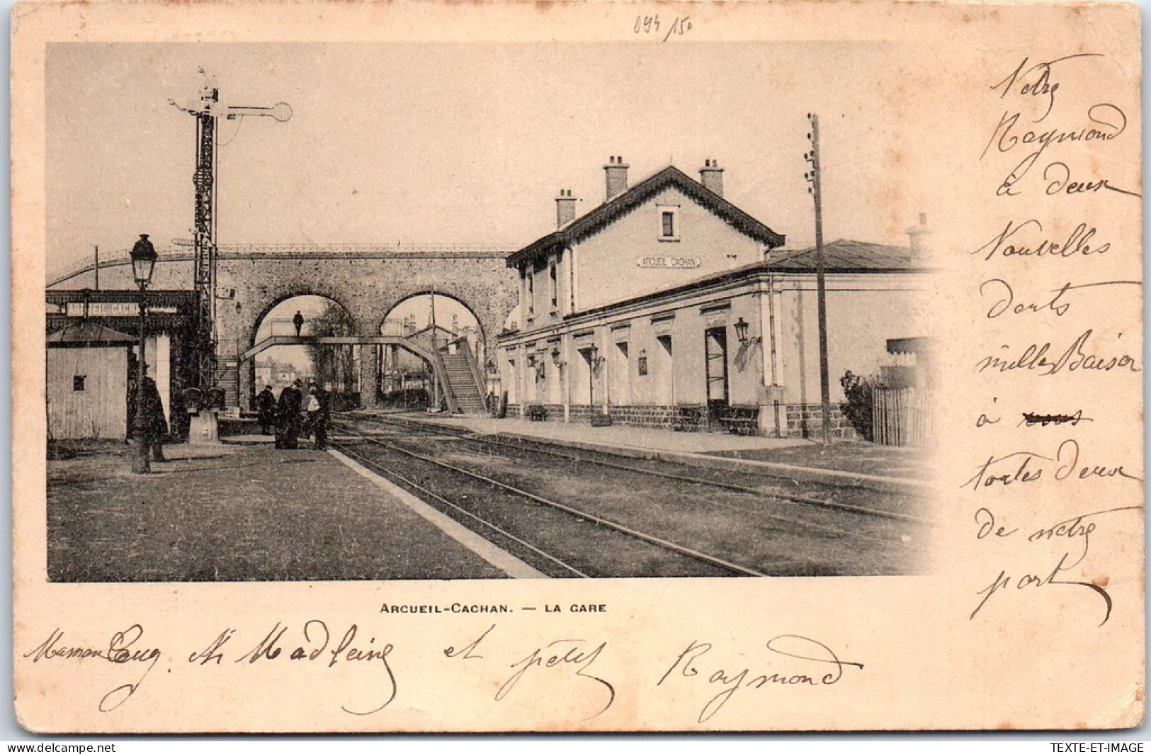 94 ARCUEIL CACHAN - La Gare, Les Quais  - Arcueil