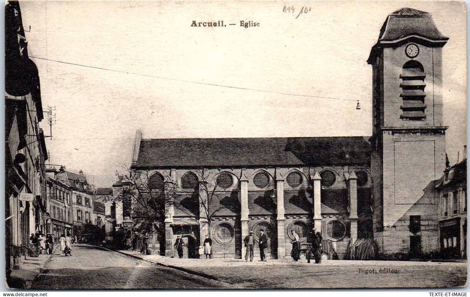 94 ARCUEIL CACHAN - Vue D'ensemble De L'eglise  - Arcueil