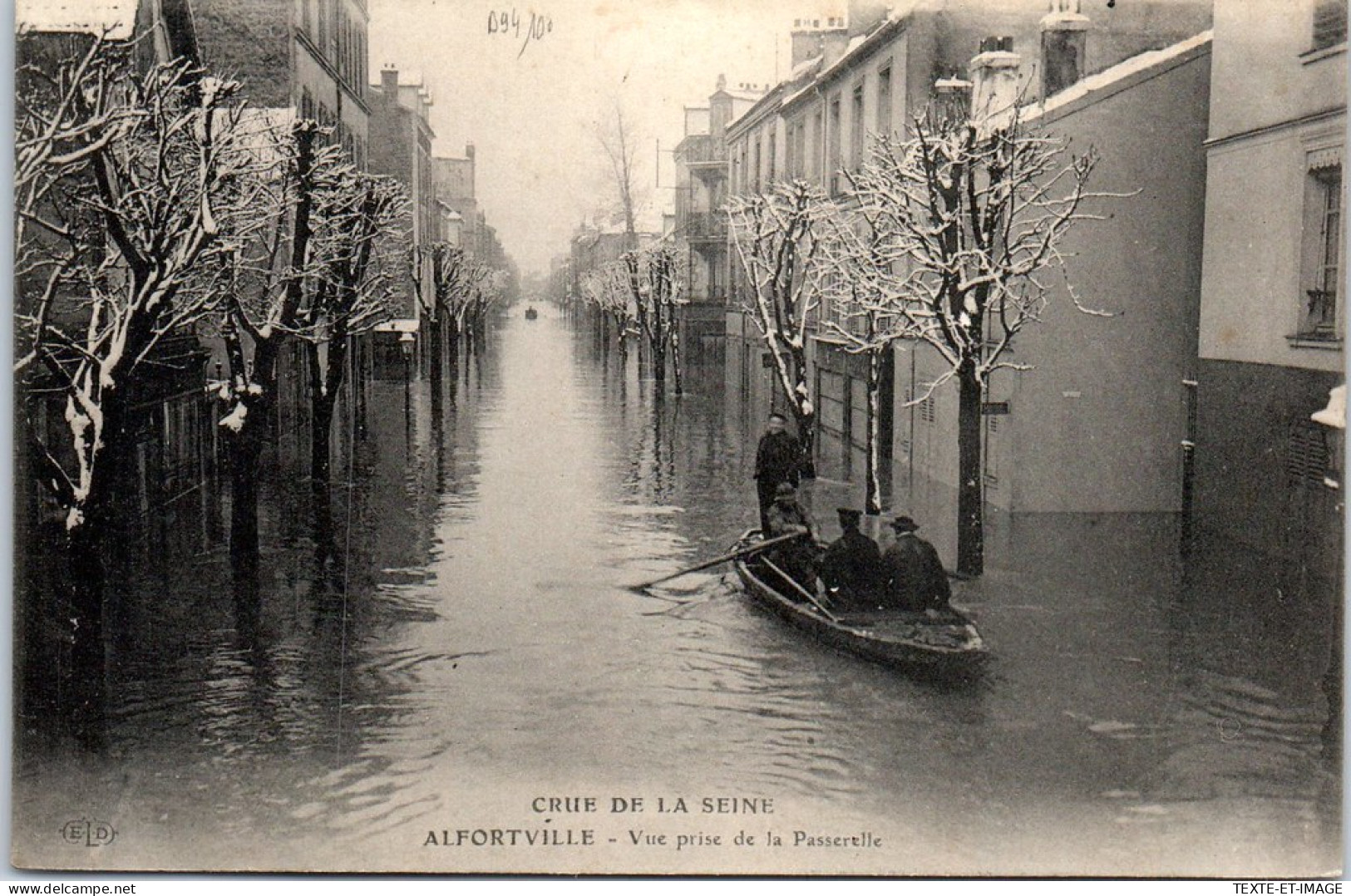 94 ALFORTVILLE - Vue Prise De La Passerelle. - Alfortville