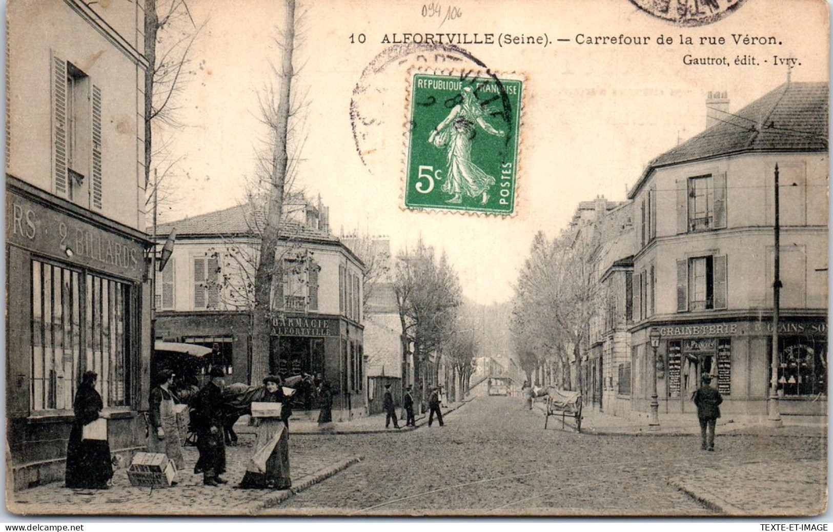 94 ALFORTVILLE - Carrefour De La Rue Veron. - Alfortville