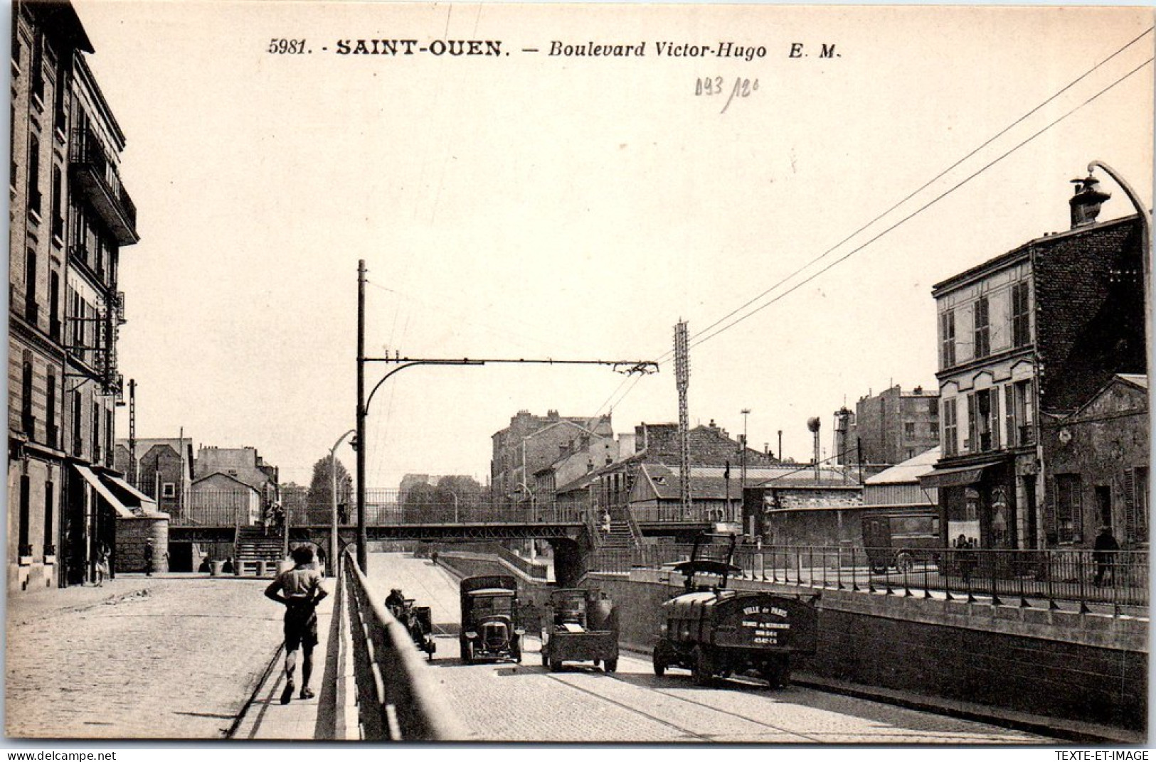93 SAINT OUEN - Le Boulevard Victor  - Saint Ouen
