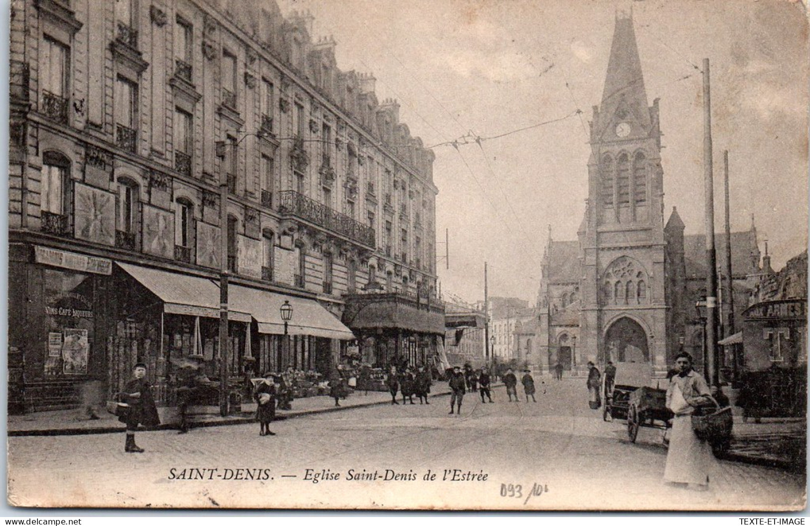 93 SAINT DENIS - Eglise Saint Denis D'estree. - Saint Denis