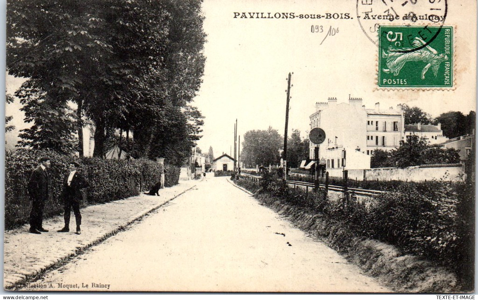 93 PAVILLON SOUS BOIS - Avenue D'aulnay. - Andere & Zonder Classificatie