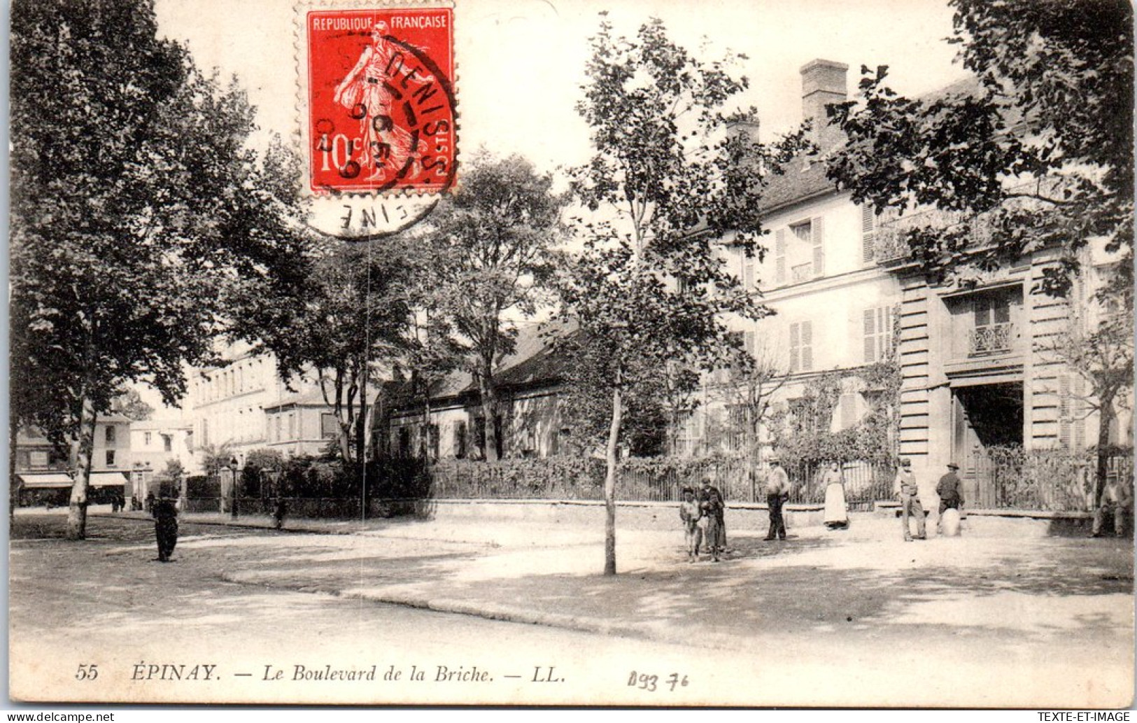93 EPINAY - Le Boulevard De La Briche. - Sonstige & Ohne Zuordnung