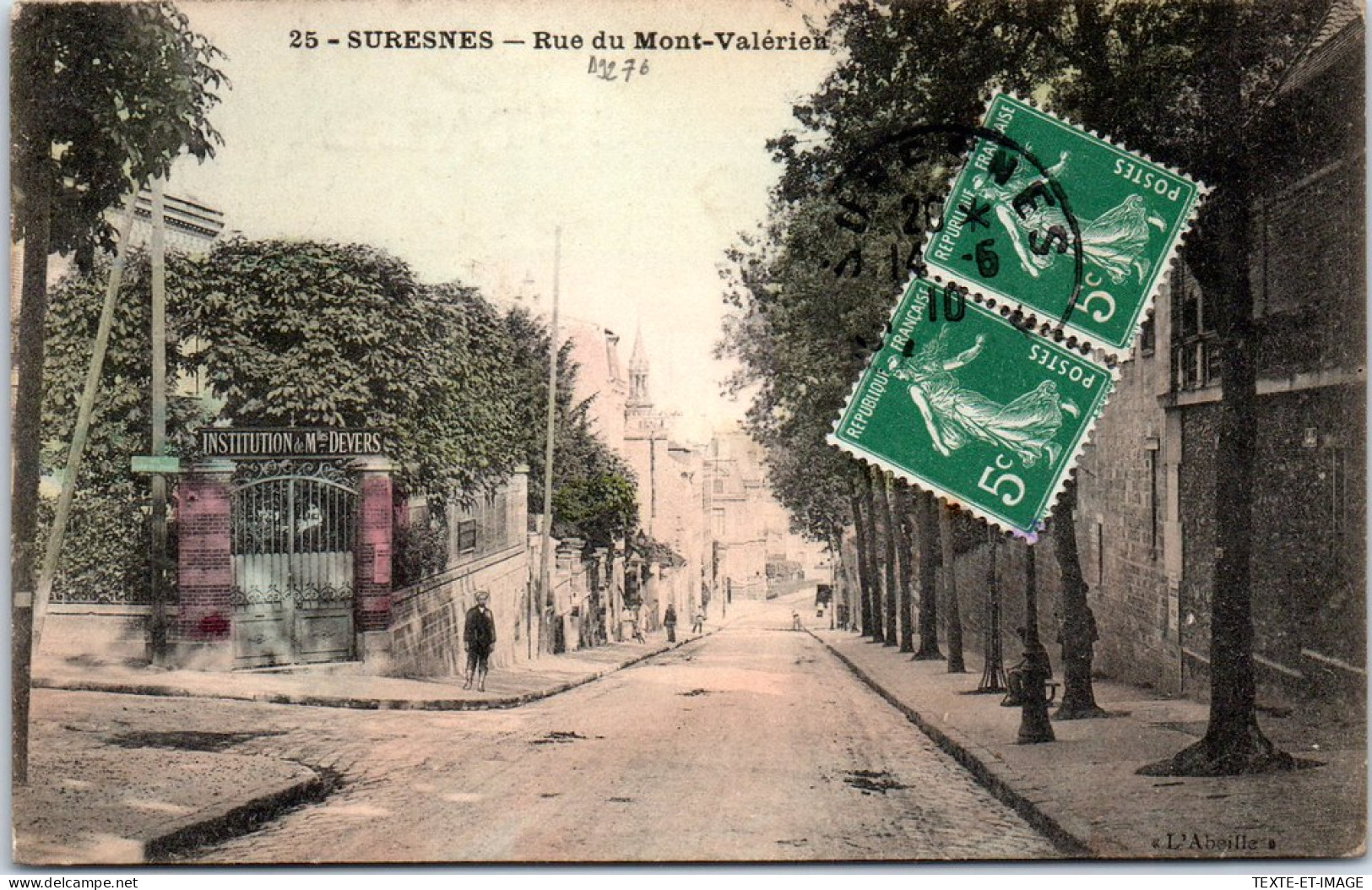 92 SURESNES - Rue Du Mont Valerien. - Suresnes