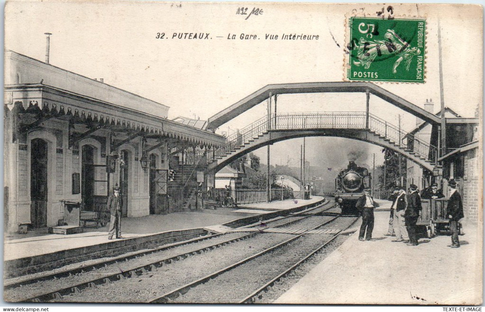 92 PUTEAUX - La Gare, Vue Interieure. - Puteaux