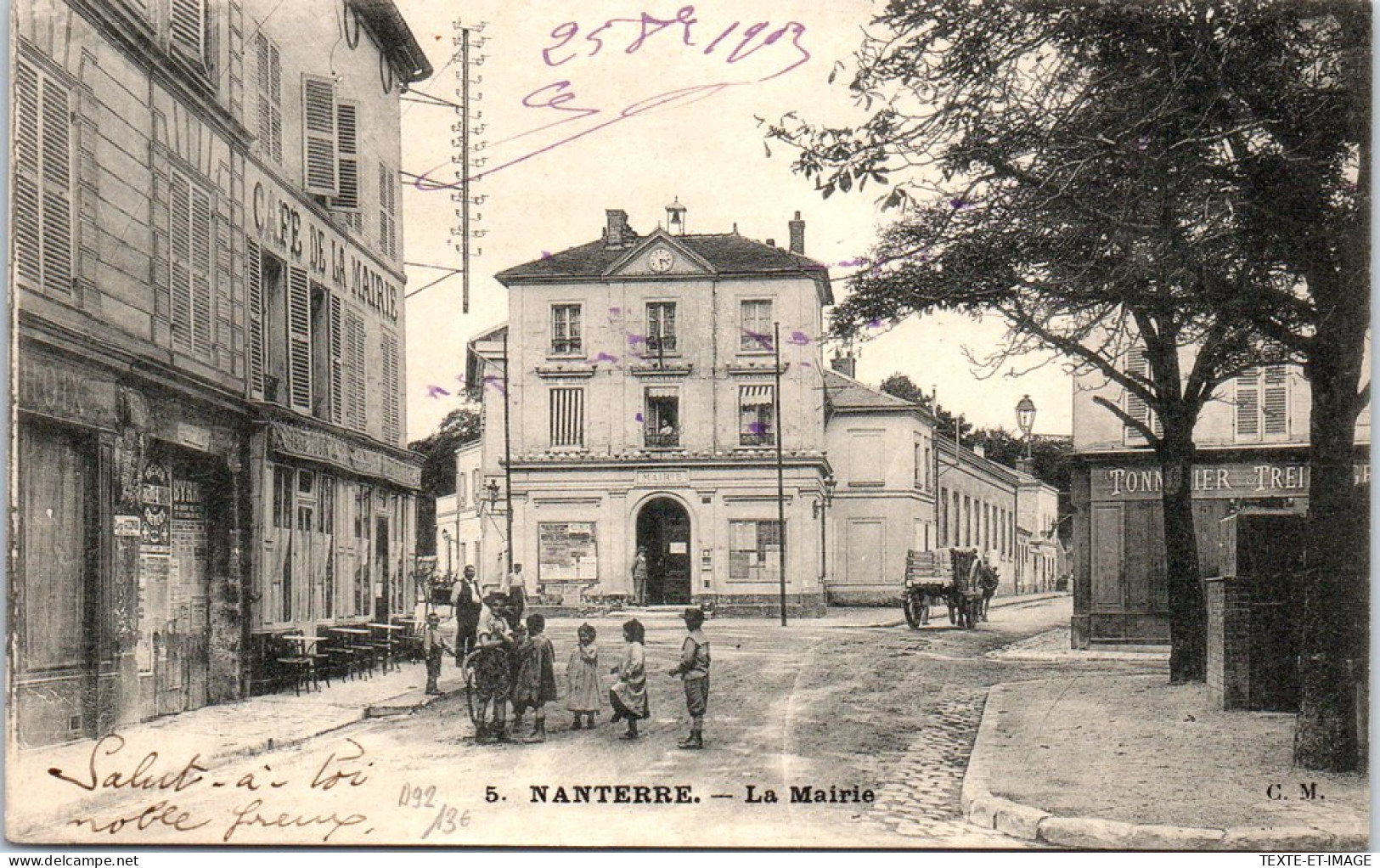 92 NANTERRE - La Mairie. - Nanterre