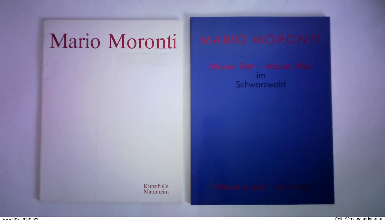2 Hefte Von Moronti, Mario - Ohne Zuordnung