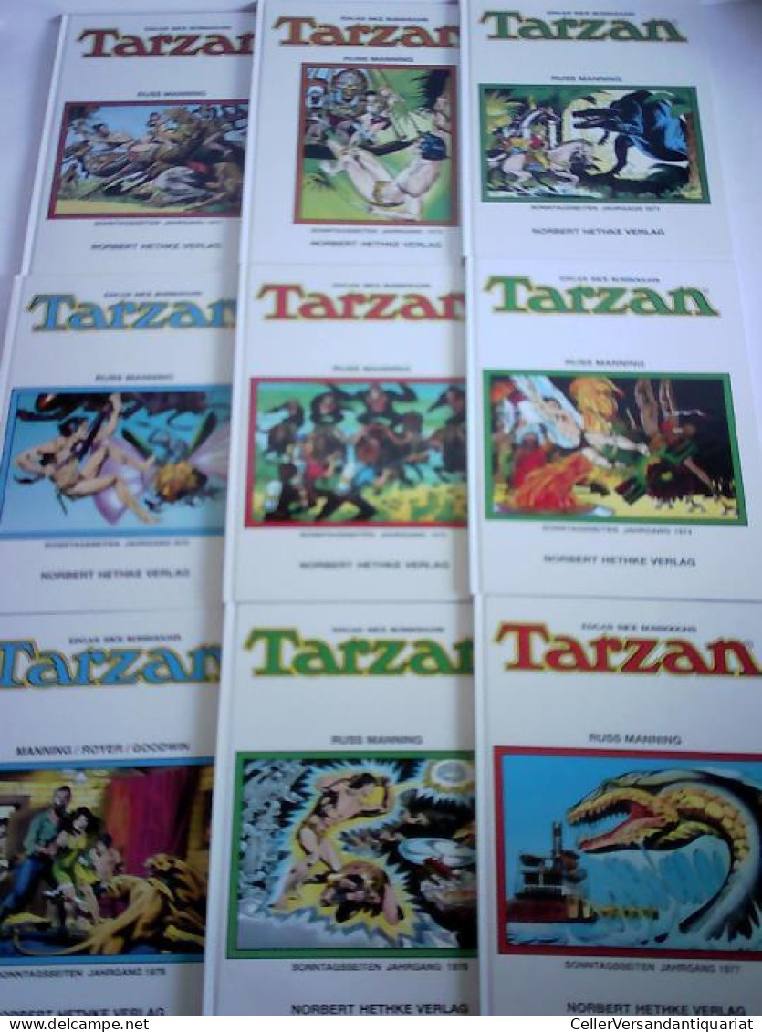 Tarzan. 9 Bände Von Rice Burroughs, Edgar - Non Classés