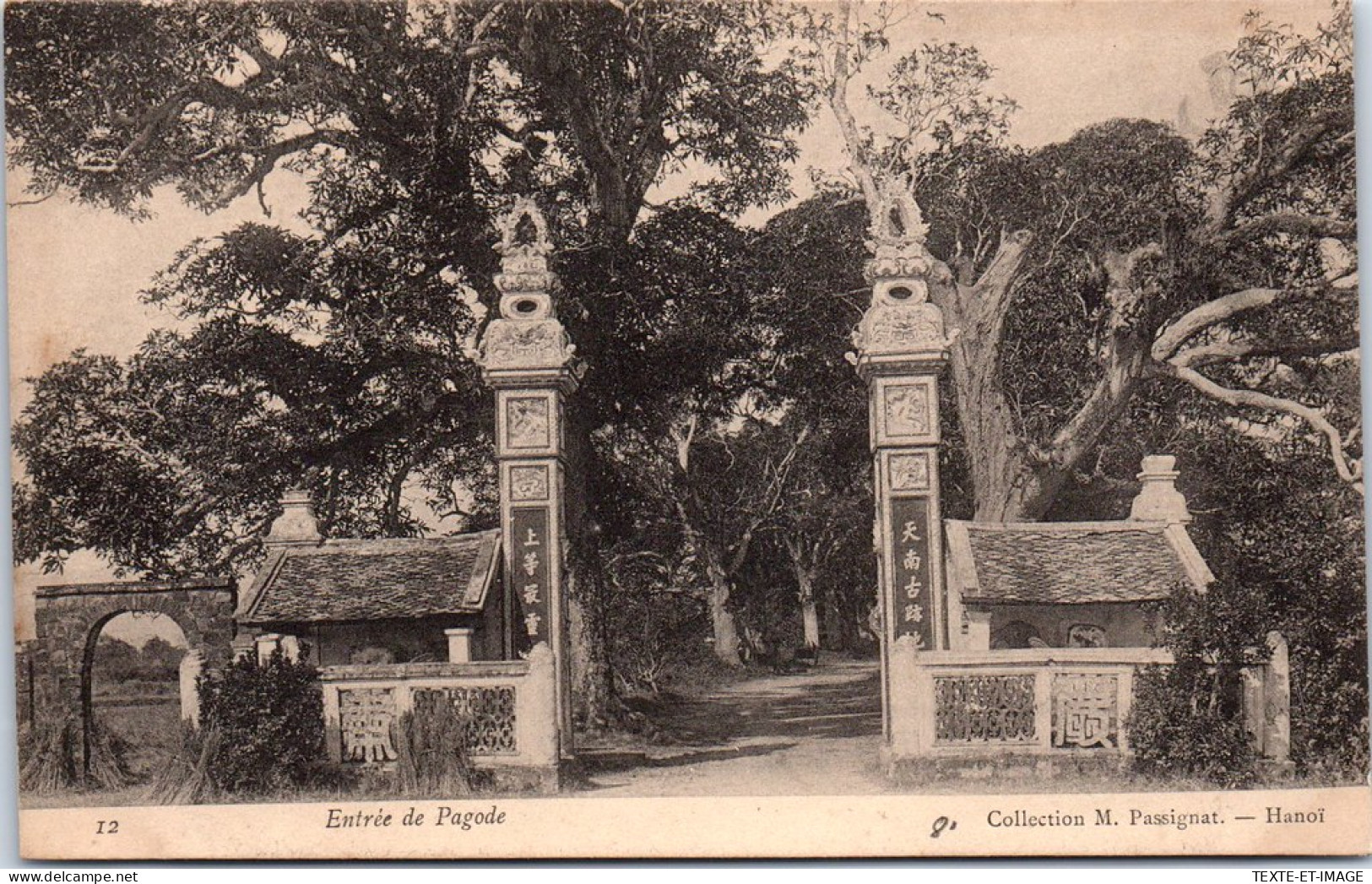 INDOCHINE - Entree De La Pagode. - Vietnam