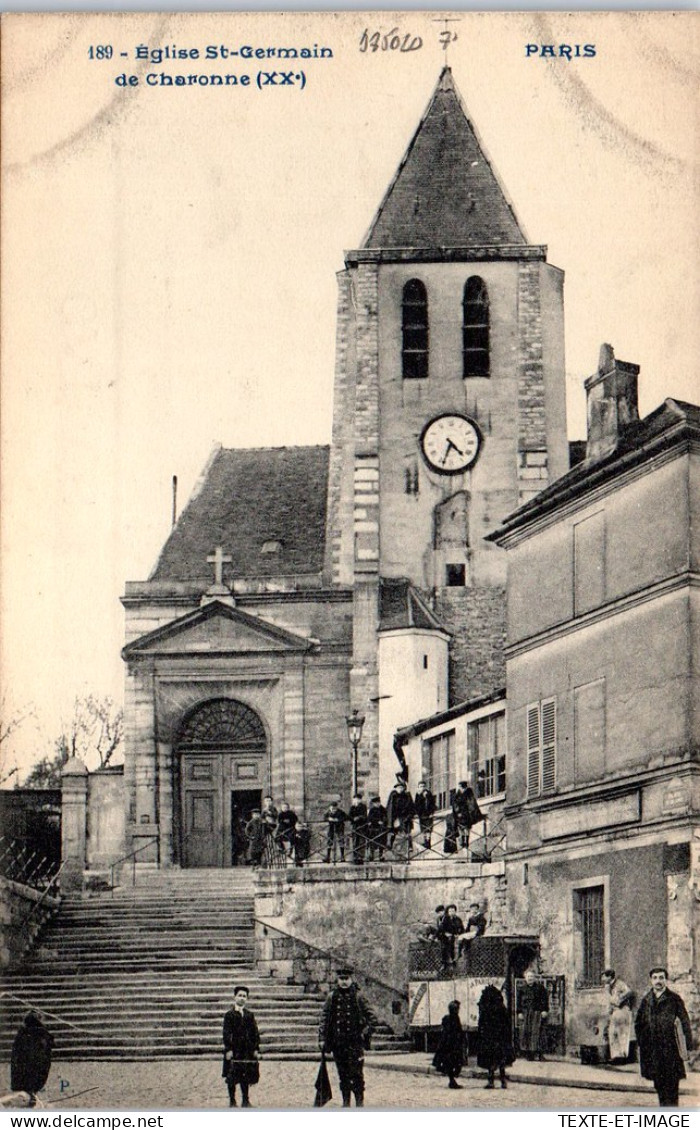 75020 PARIS - Eglise Saint Germain De Charonne. - District 20