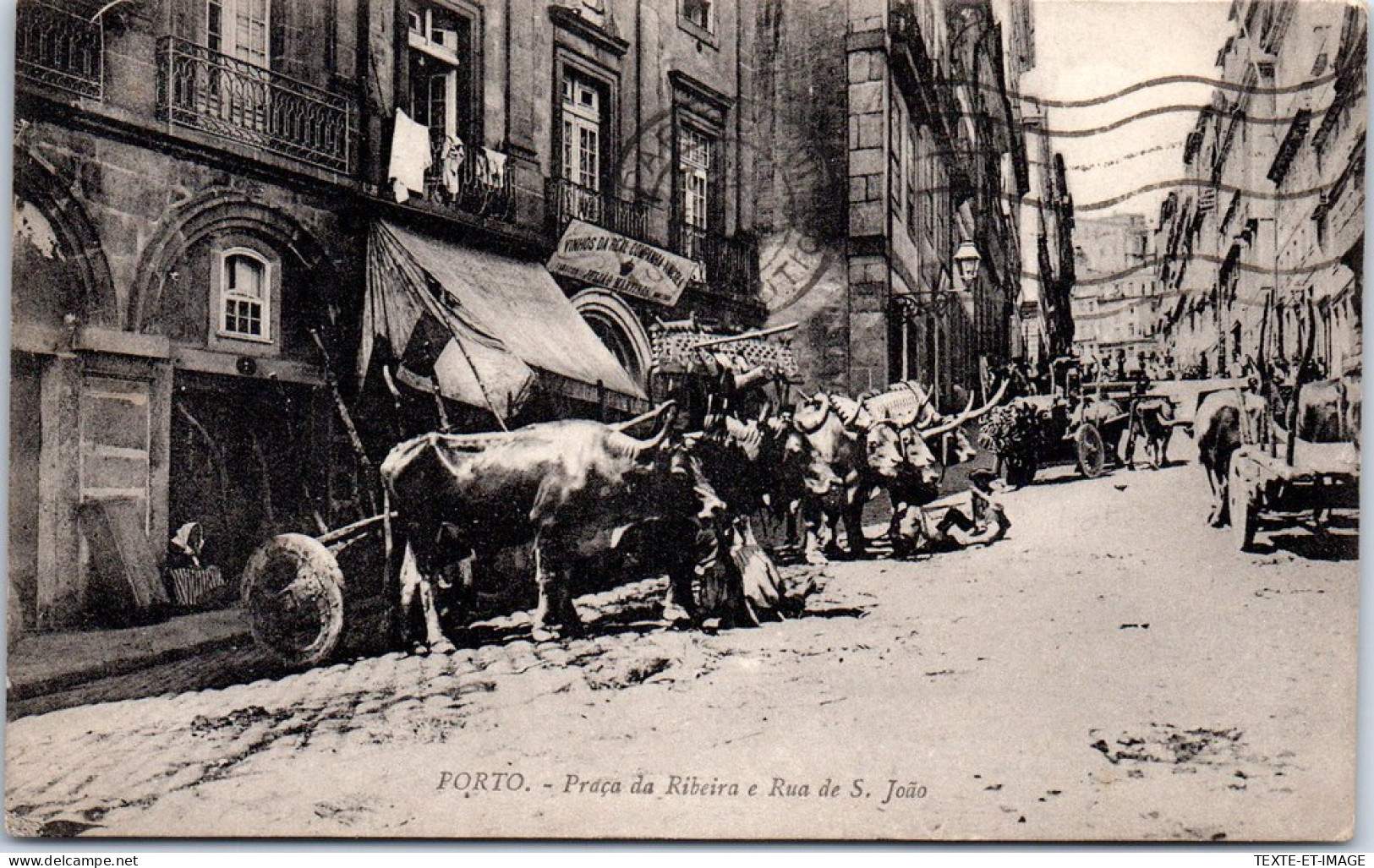 Portugal - PORTO - Praca Da Ribeira E Rua De S Joao  - Sonstige & Ohne Zuordnung