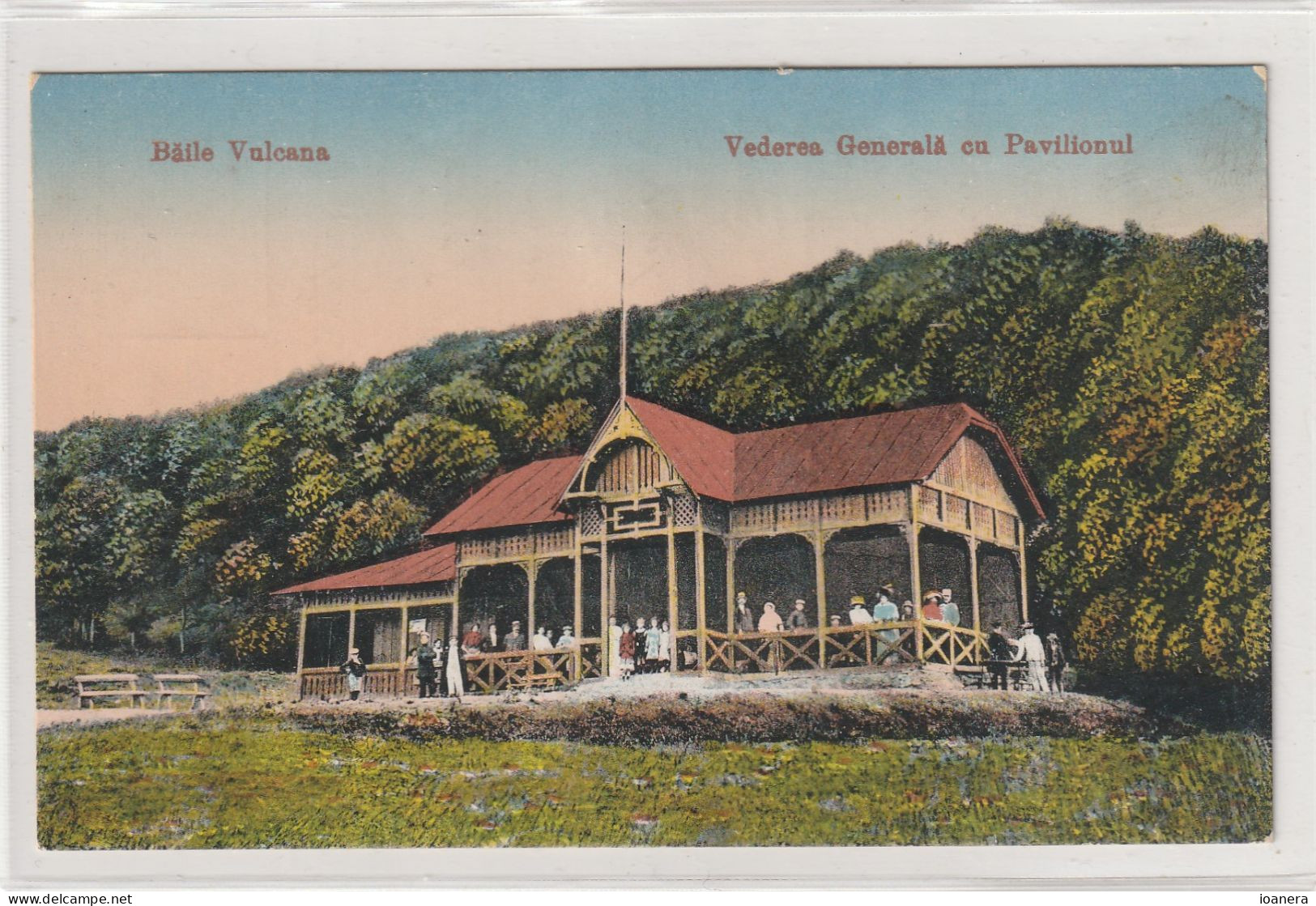 Baile Vulcana-Vedere Generala Cu Pavilionul - Roumanie