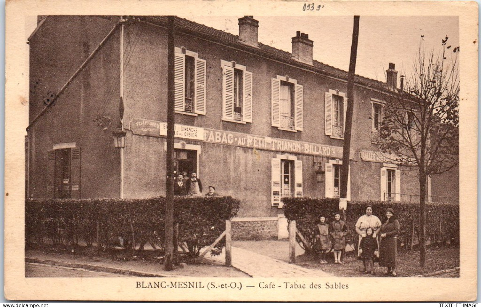 93 BLANC MESNIL - Le Cafe Tabac Des Sables  - Altri & Non Classificati